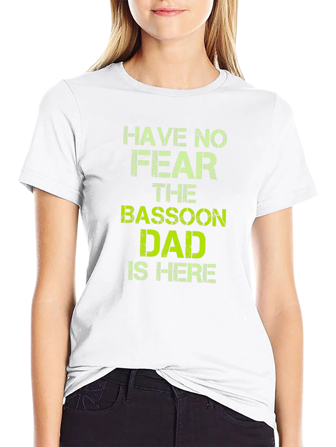 Black Bassoon Dad T-Shirt - Funny Musician Father's Day Tee view 9
