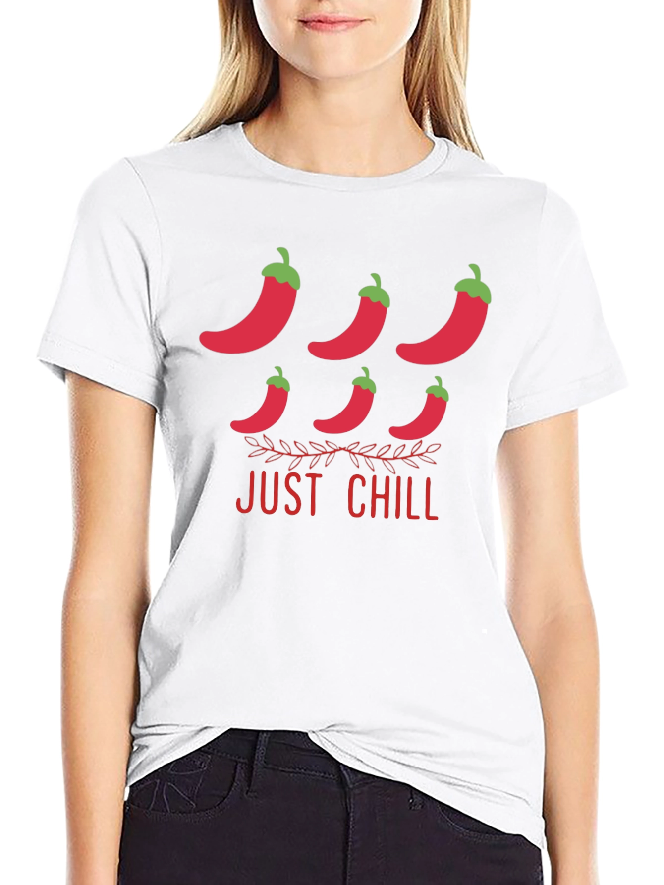 Just Chill Pepper Graphic Tee - 9