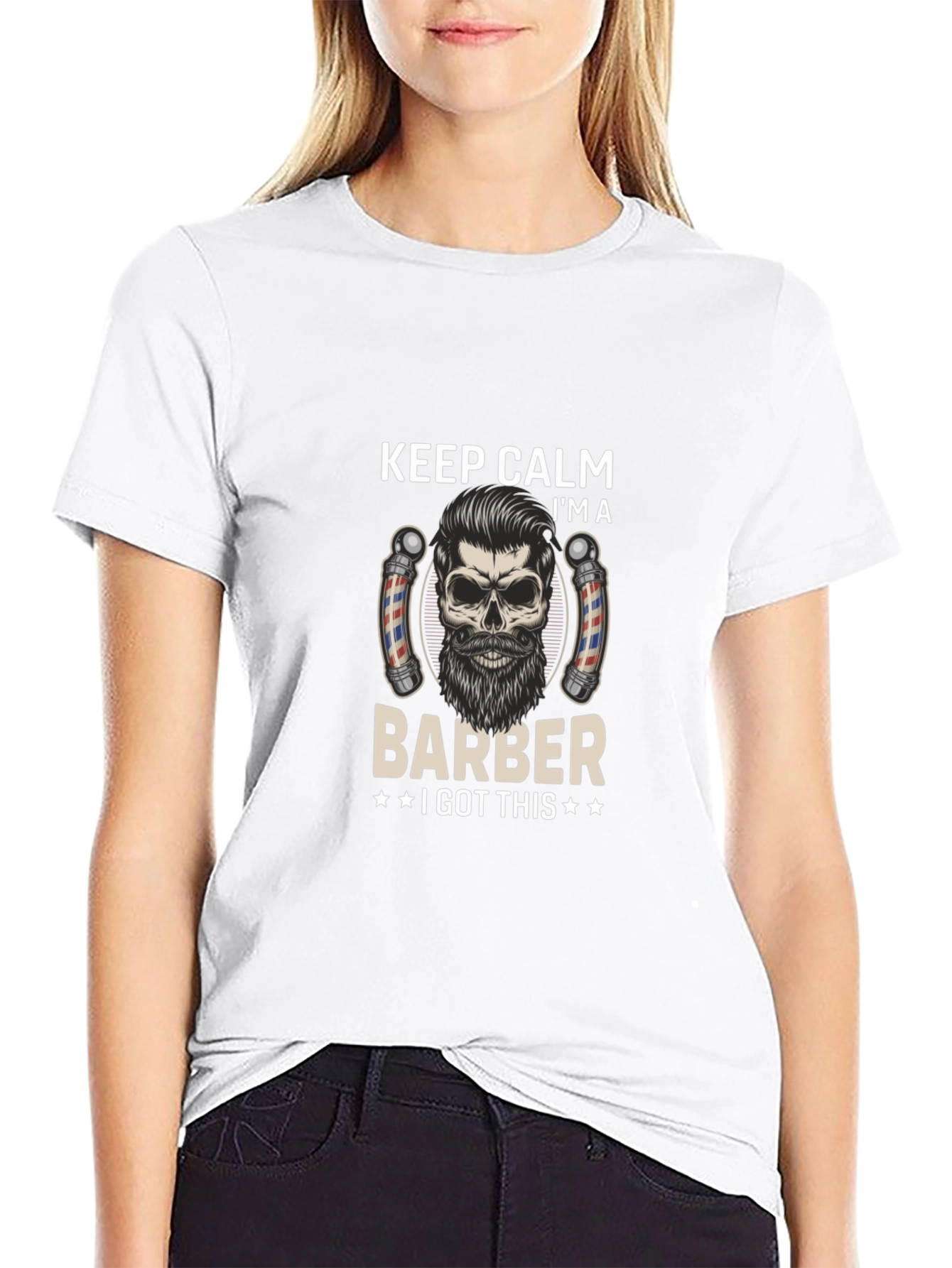 Keep Calm Barber T-Shirt - Stylish & Unique - 9
