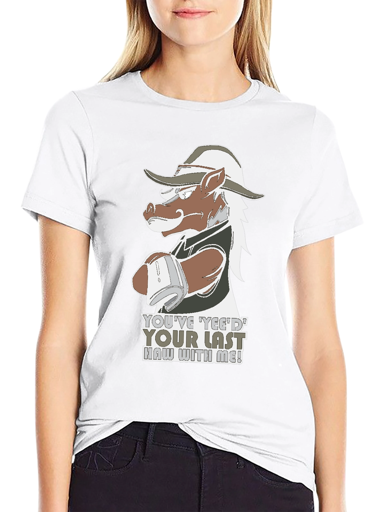 Black Yee'd Your Last Haw T-Shirt view 9