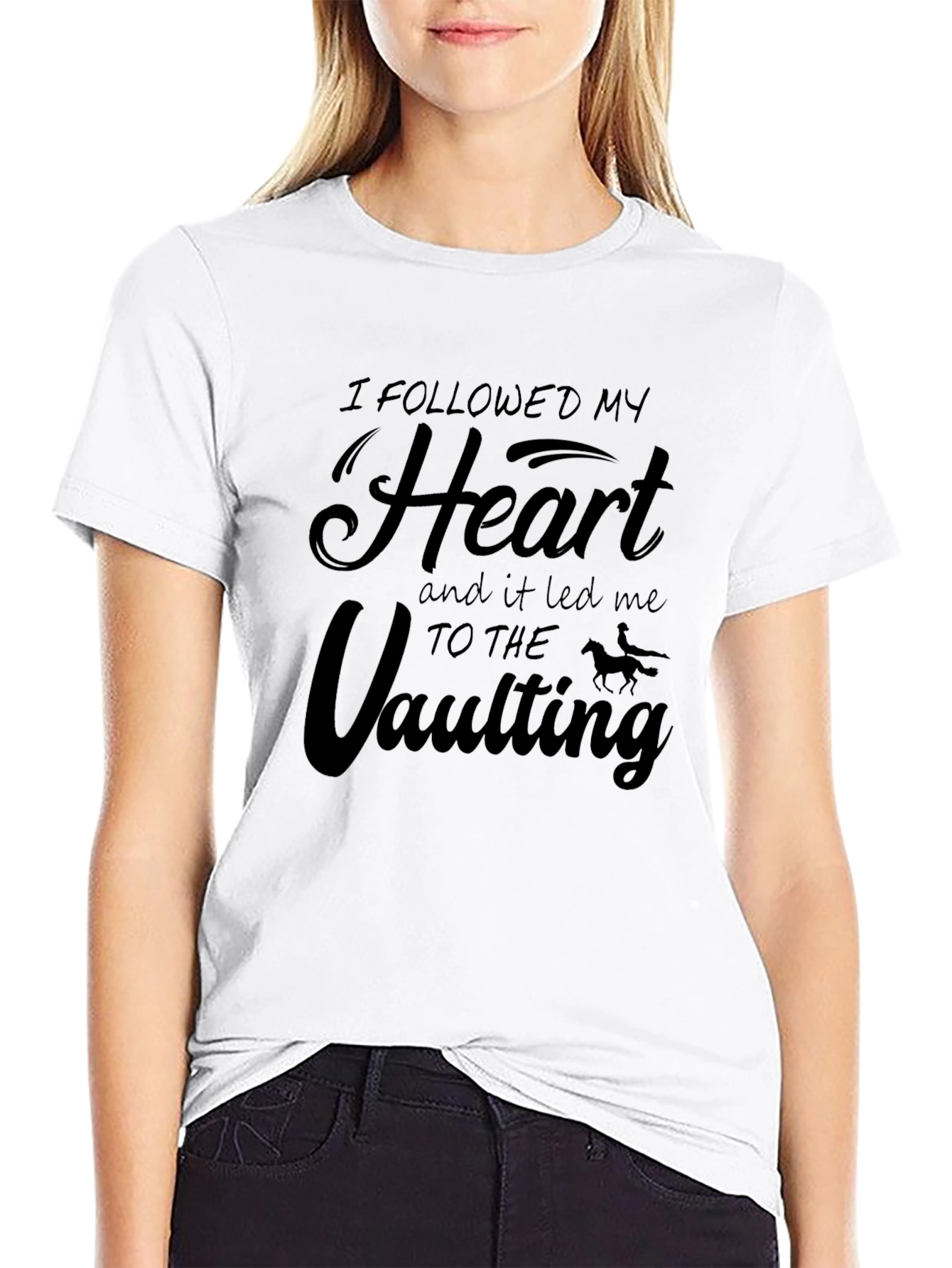 Black I Followed My Heart Vaulting Tee view 9