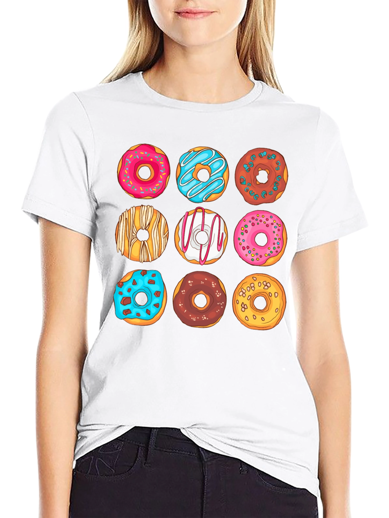 Donut Lover T-Shirt - Fun & Delicious Design - 9