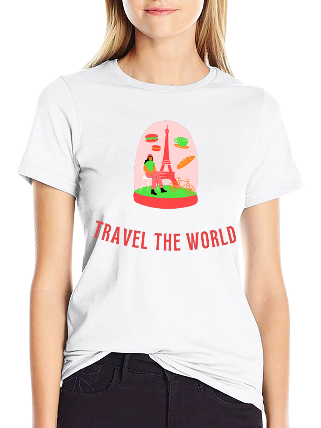 Travel the World Graphic T-Shirt - 9