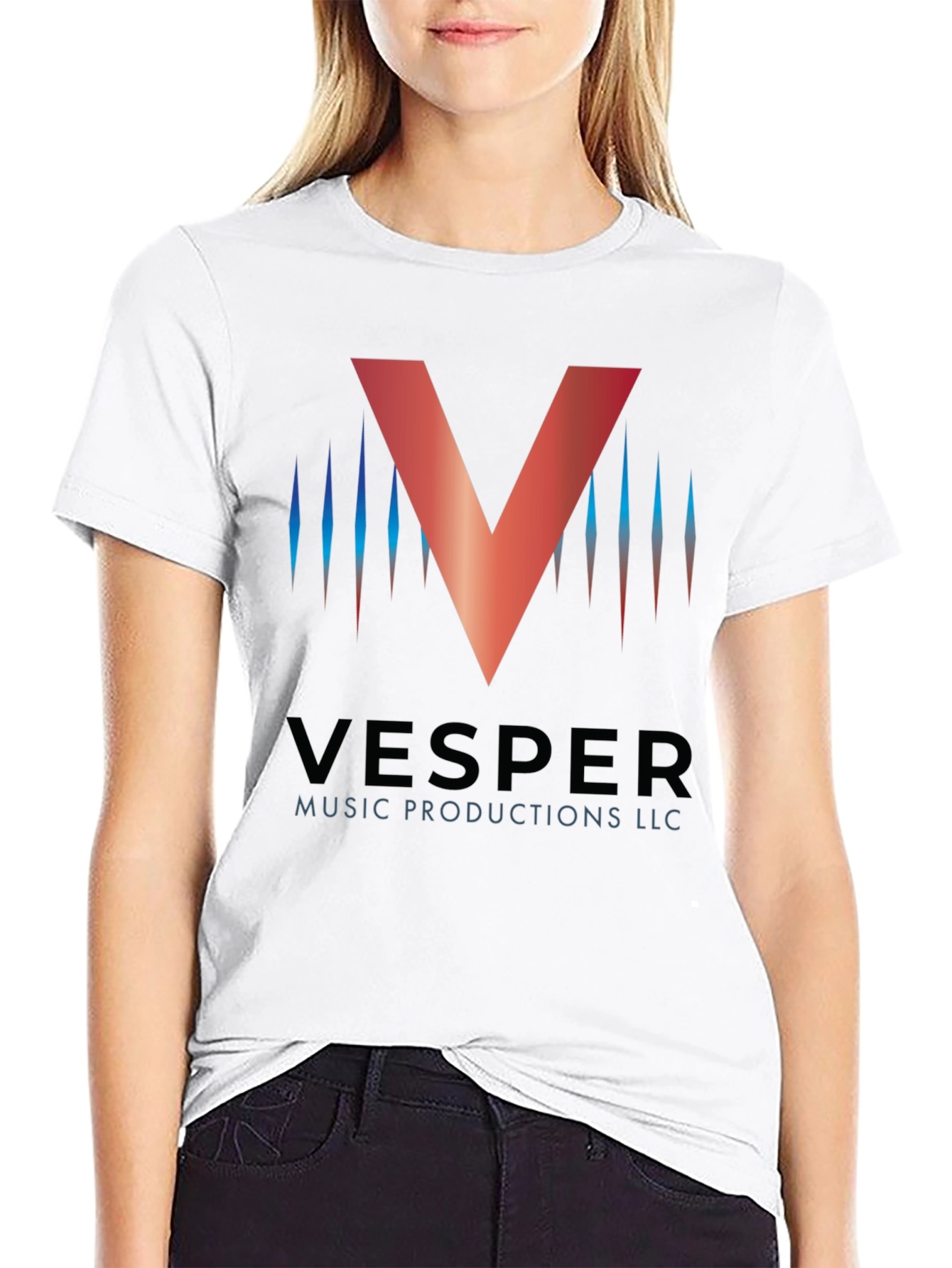 Black Vesper Music Productions LLC T-Shirt view 9