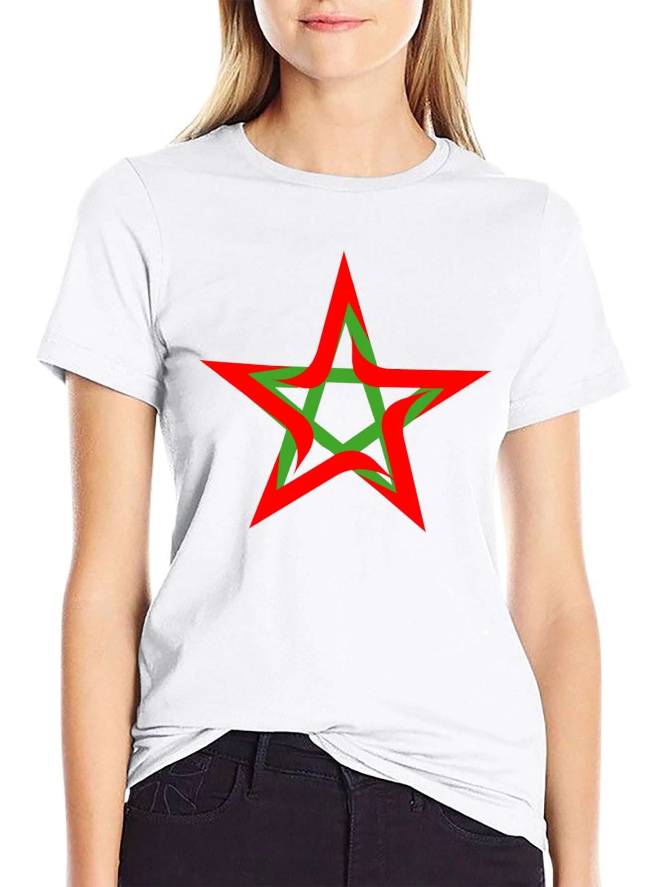 Black Star Graphic T-Shirt view 9