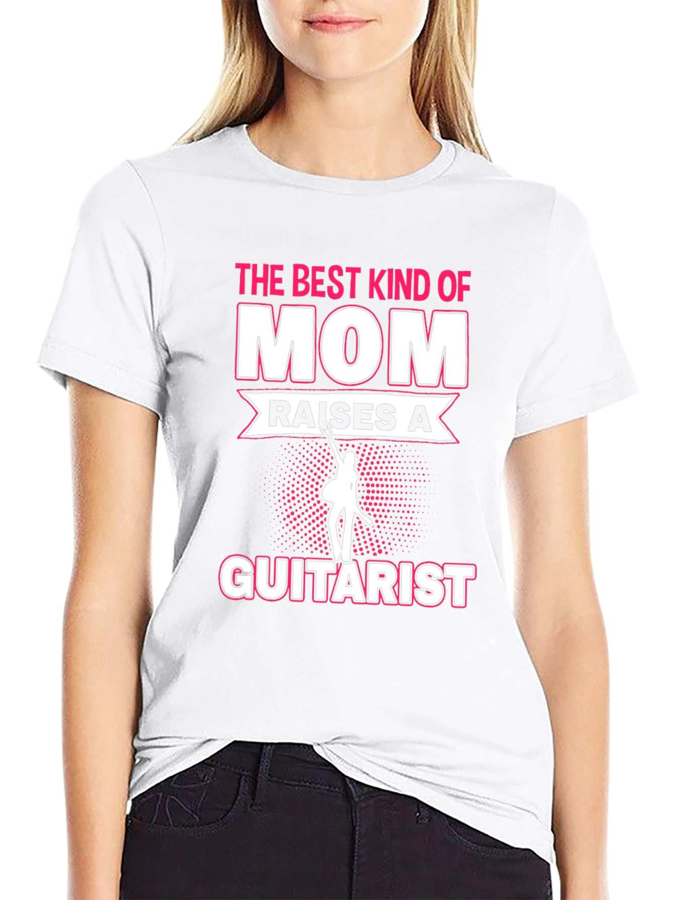 Best Kind of Mom Guitarist T-Shirt - 9