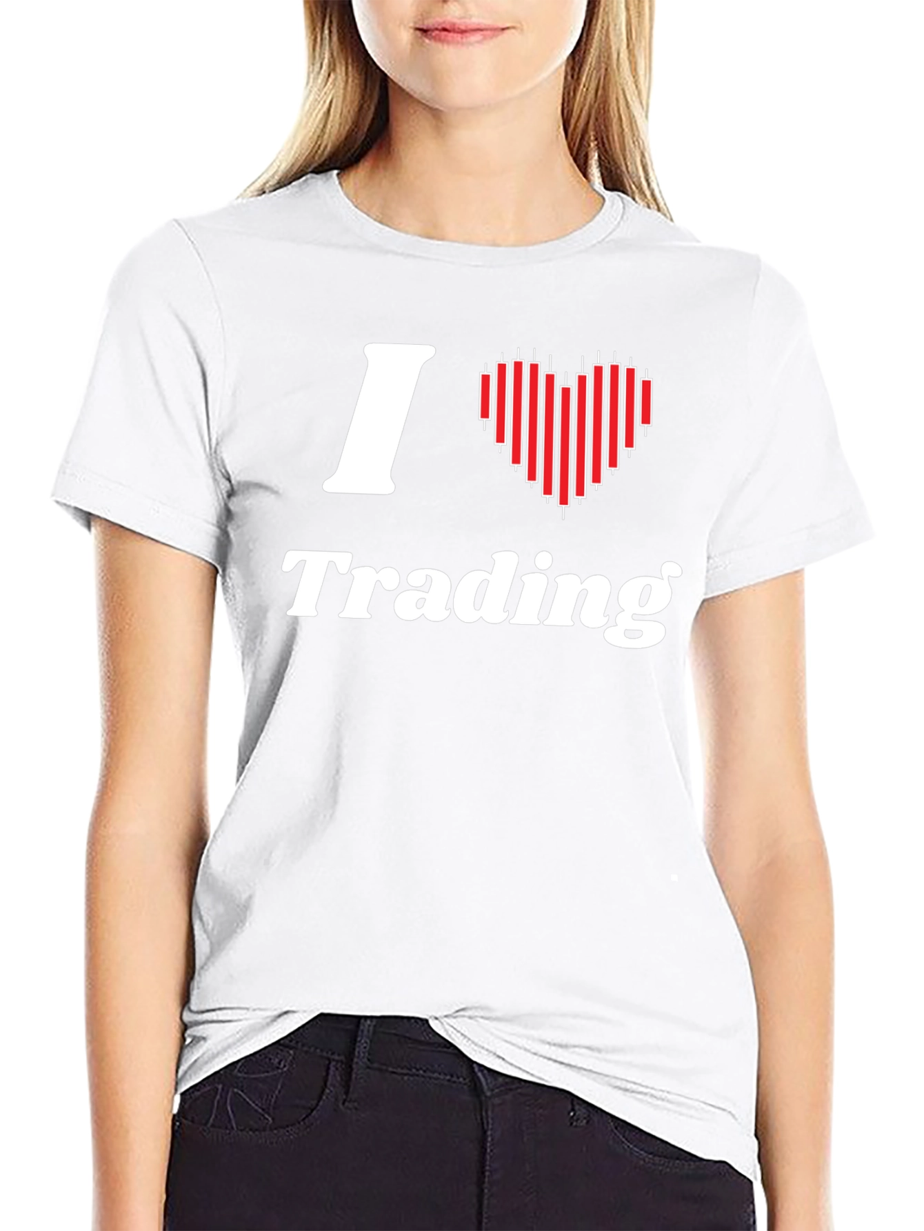 Black I Love Trading Black T-Shirt view 9