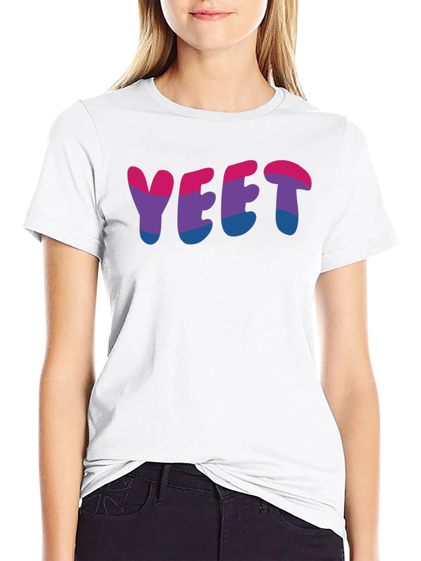YEET Bi Pride T-Shirt - Soft Cotton Tee - 9