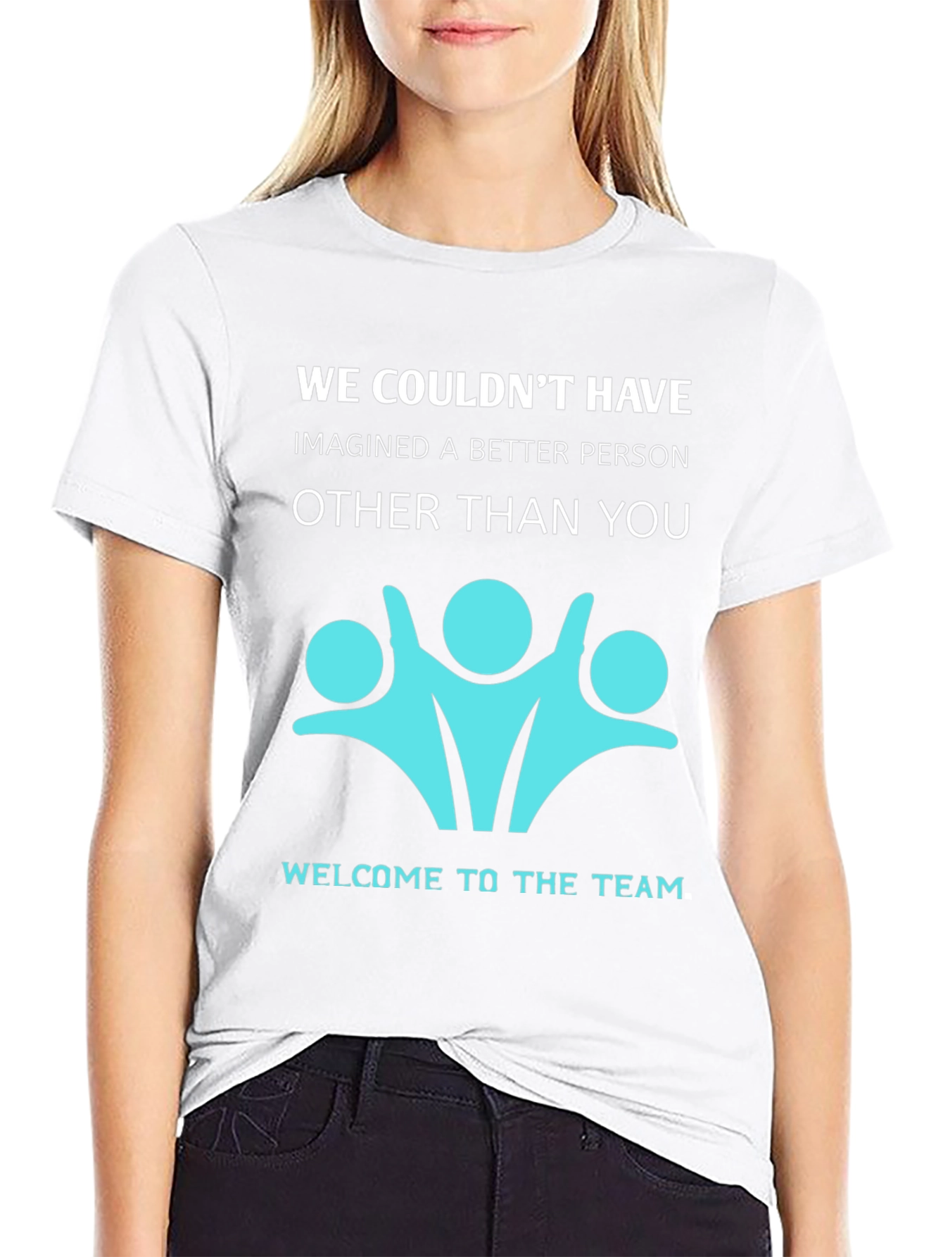 Black Welcome to the Team T-Shirt view 9