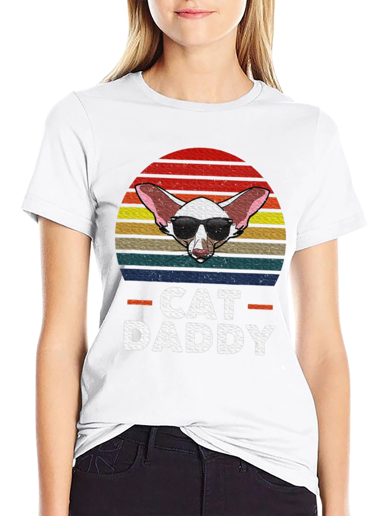 Black Cat Daddy T-Shirt view 9