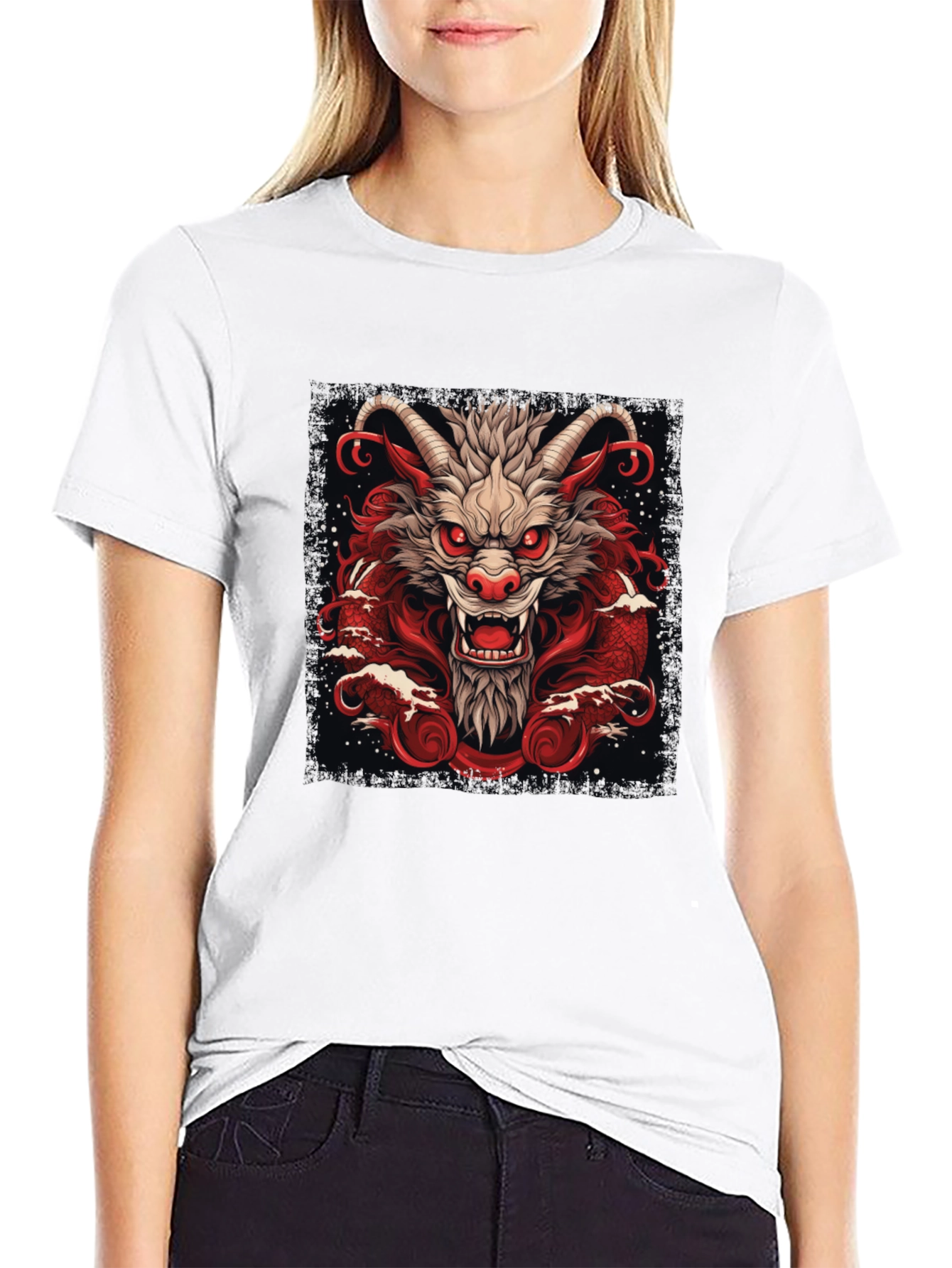 Black Dragon Graphic Tee - Bold Design view 9