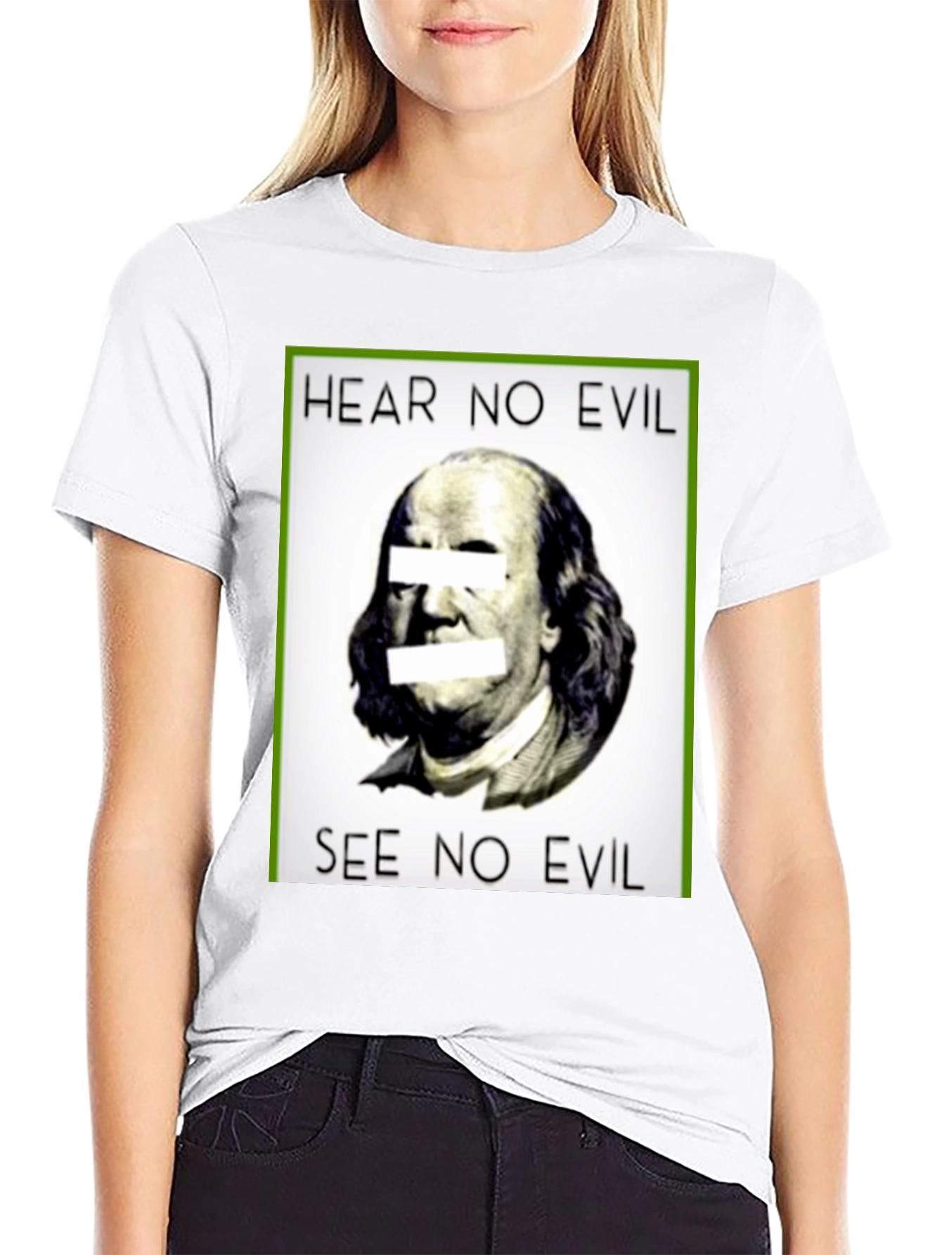 Hear No See No Evil Graphic T-Shirt - 9