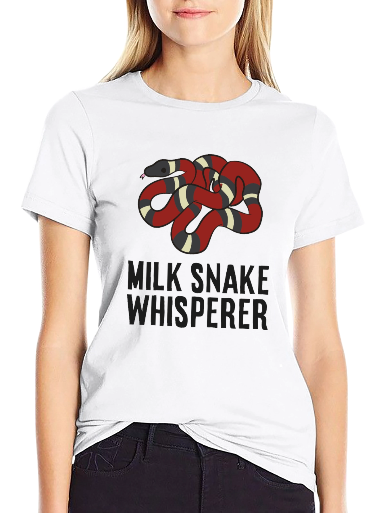 Black Milk Snake Whisperer Graphic Tee - Black view 9