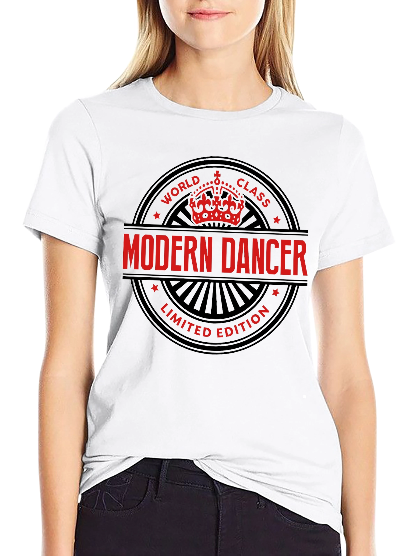 Black Modern Dancer T-Shirt - Limited Edition view 9