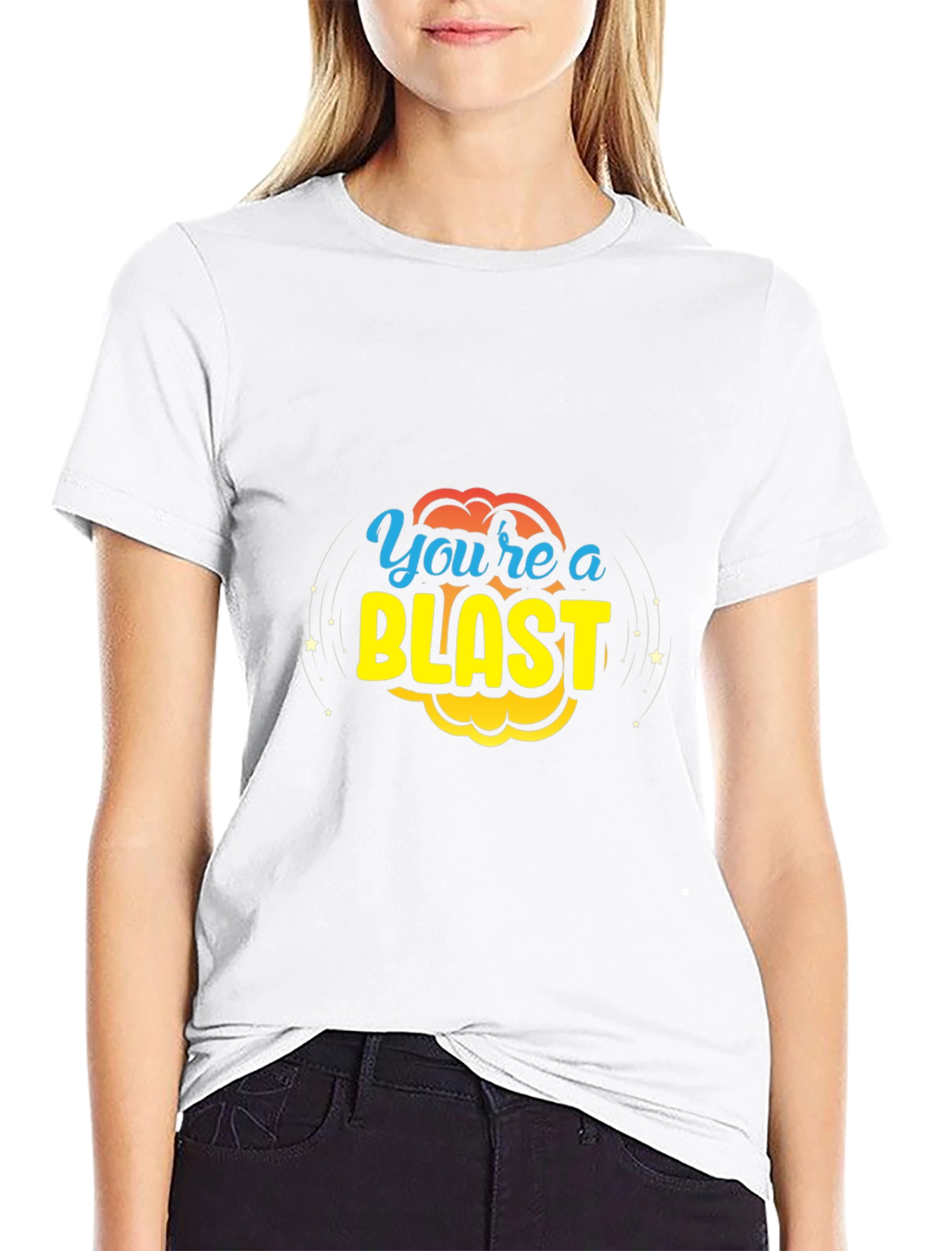 Black You're a Blast T-Shirt view 9