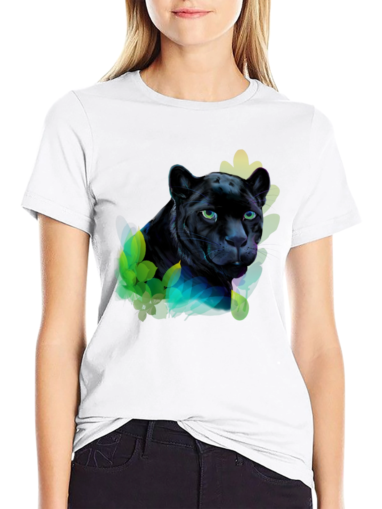 Black Black Panther Graphic Tee - Men's Short Sleeve view 9