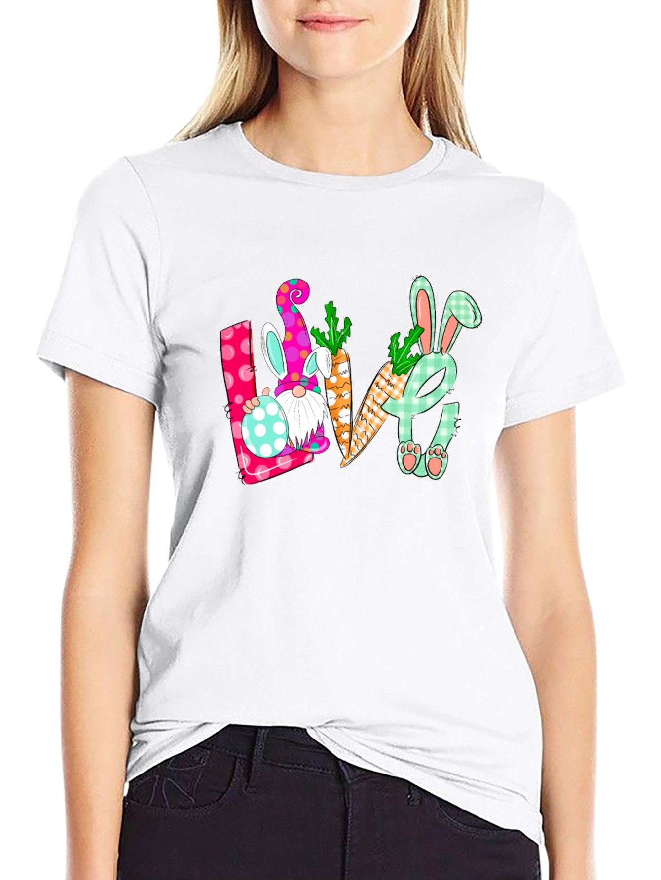 Easter Gnome Love T-Shirt - 9