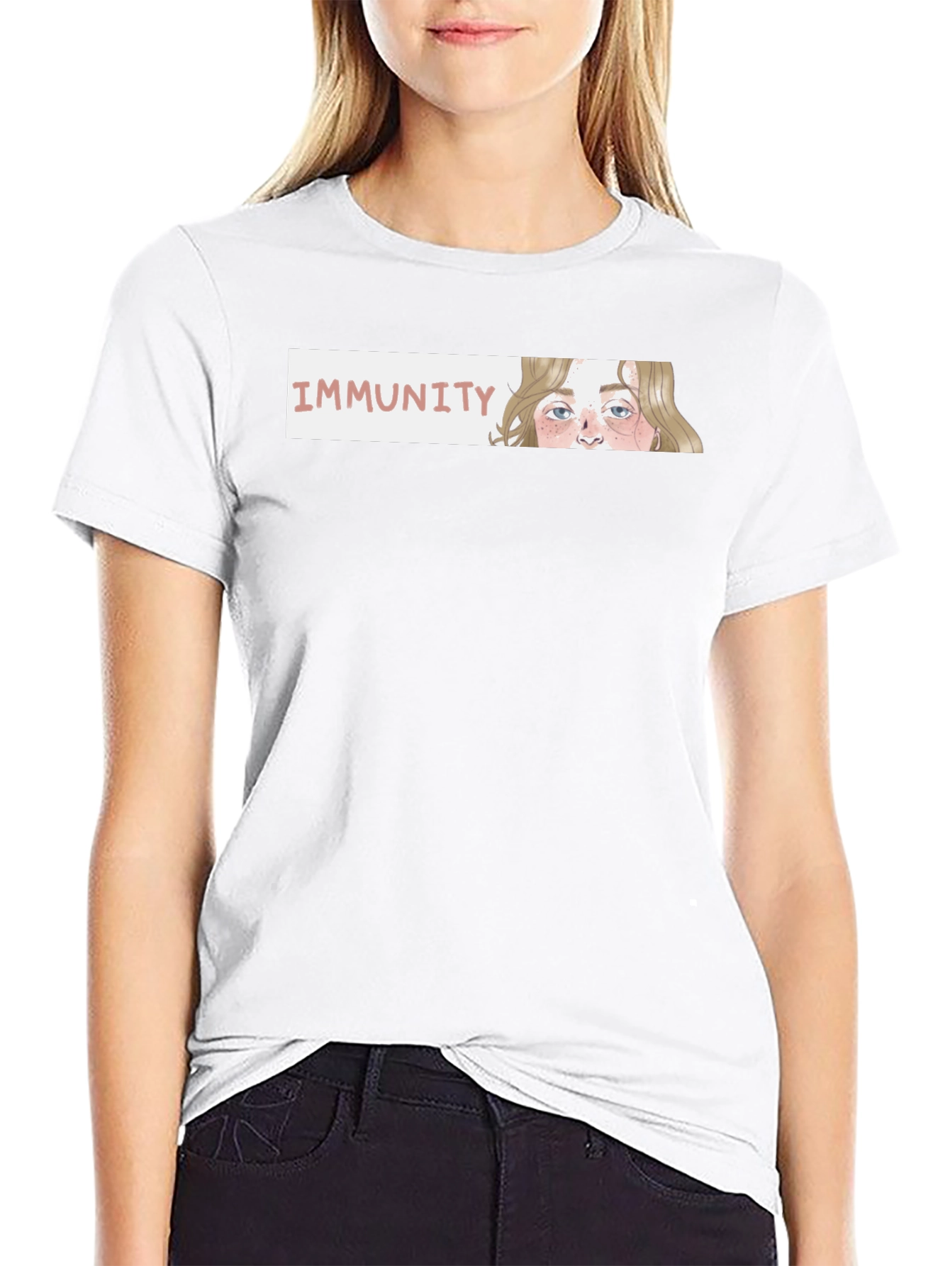 Black Immunity Album Inspired Black T-Shirt view 9