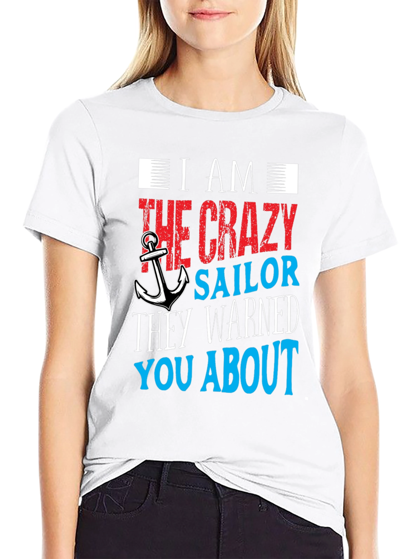 Black Crazy Sailor T-Shirt view 9