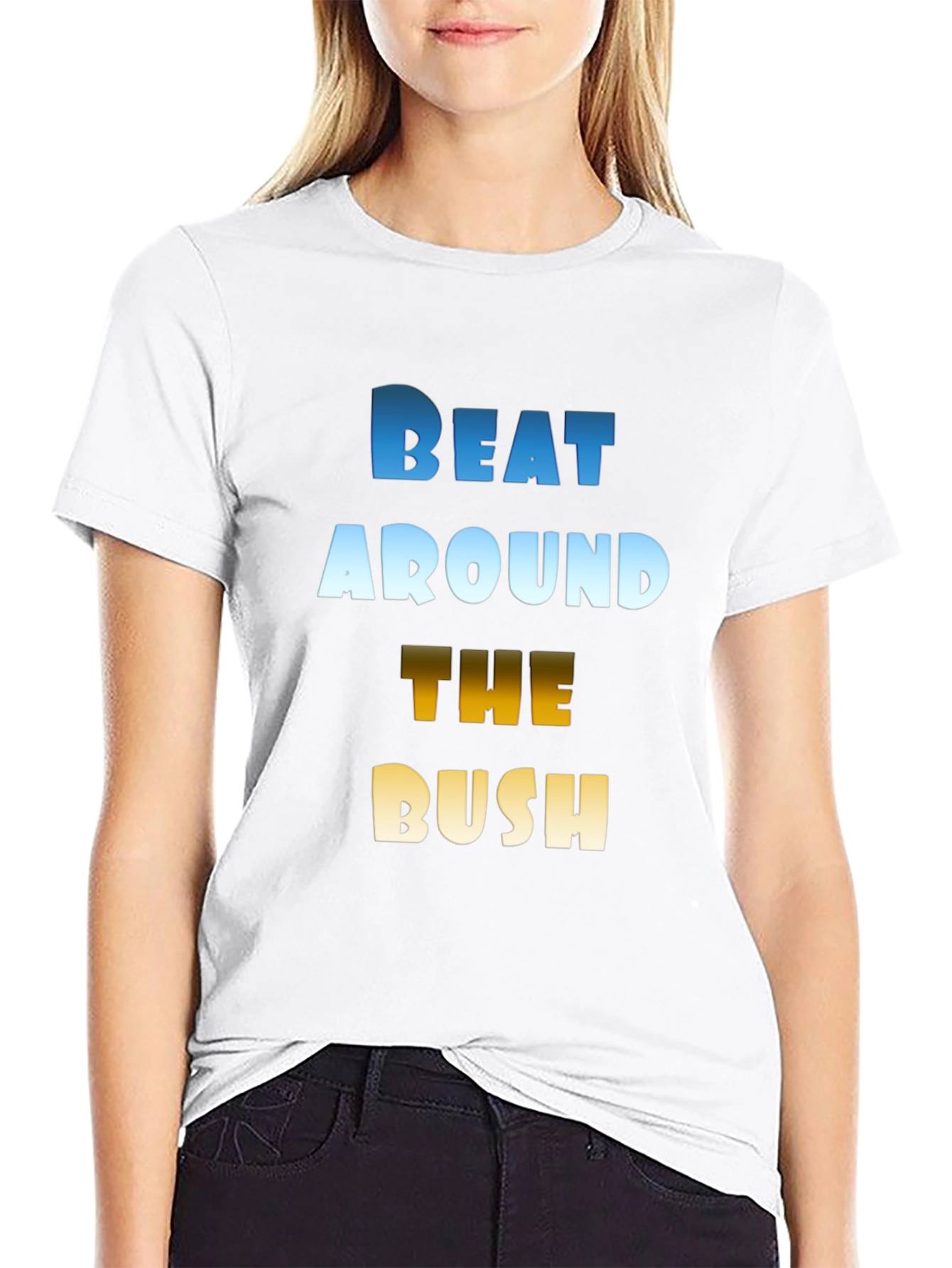 Black Beat Around the Bush Graphic Tee view 9