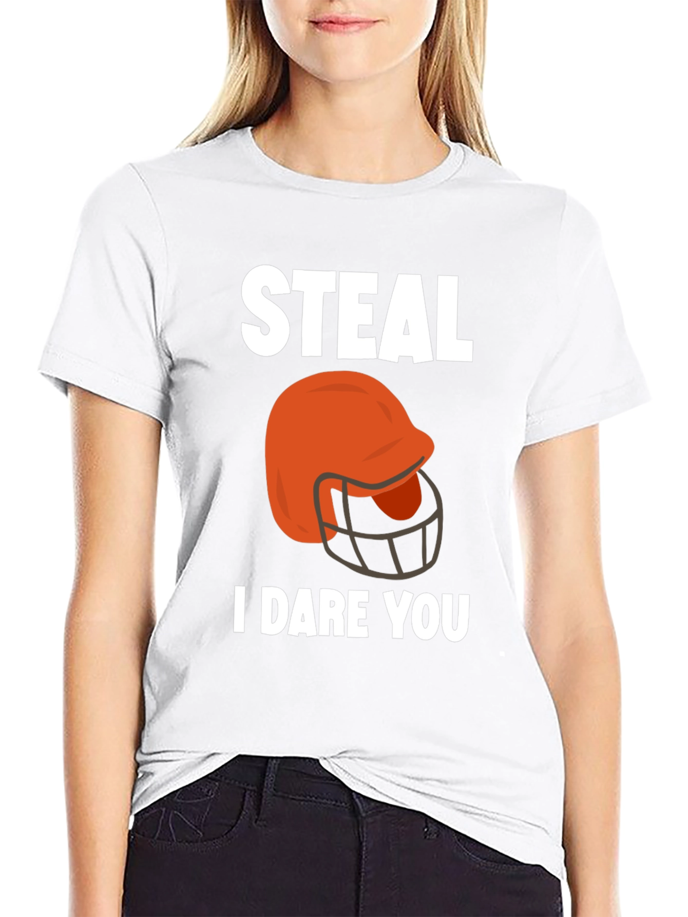 Steal Football Helmet Graphic Tee - 9