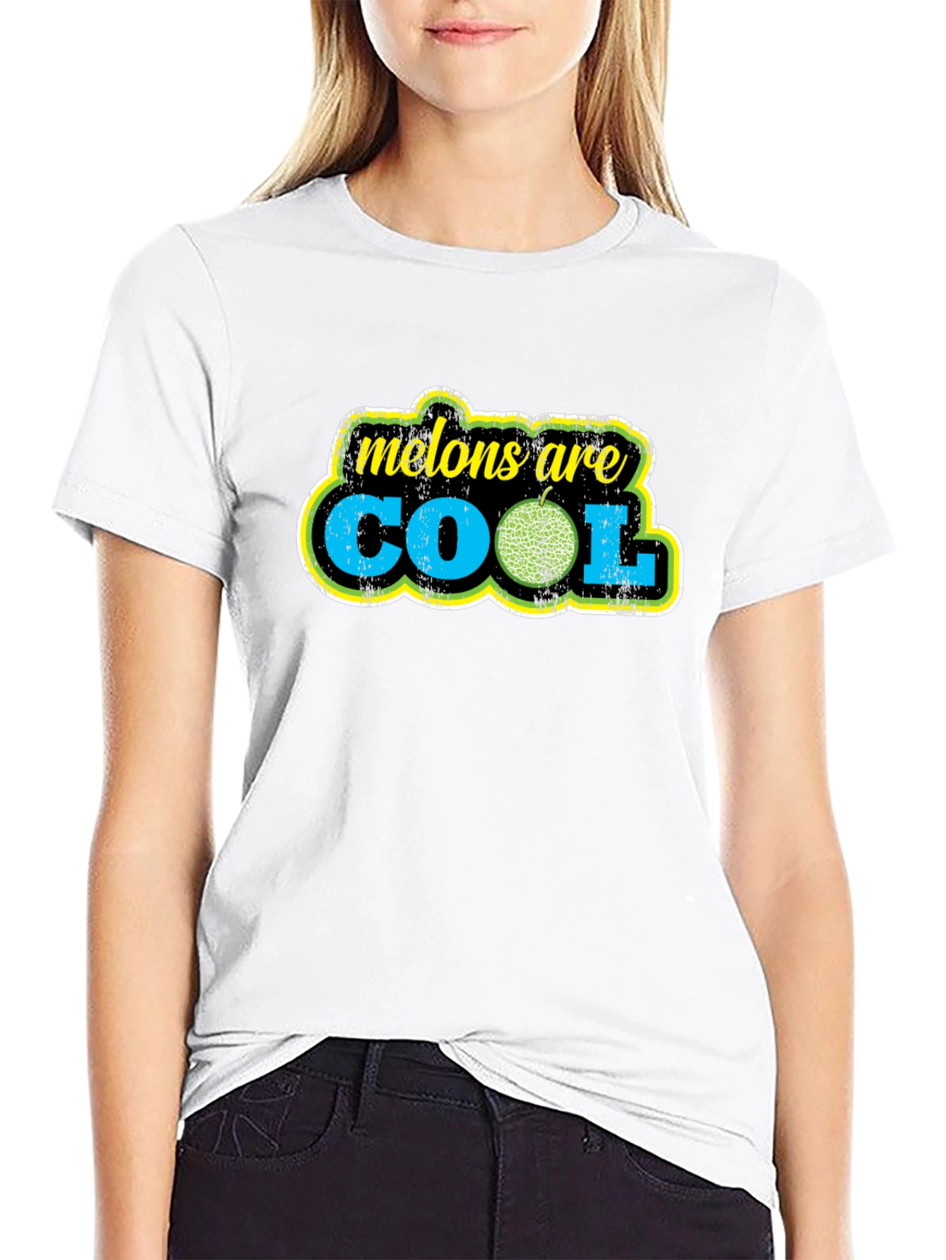 Black Melons are Cool T-Shirt view 9