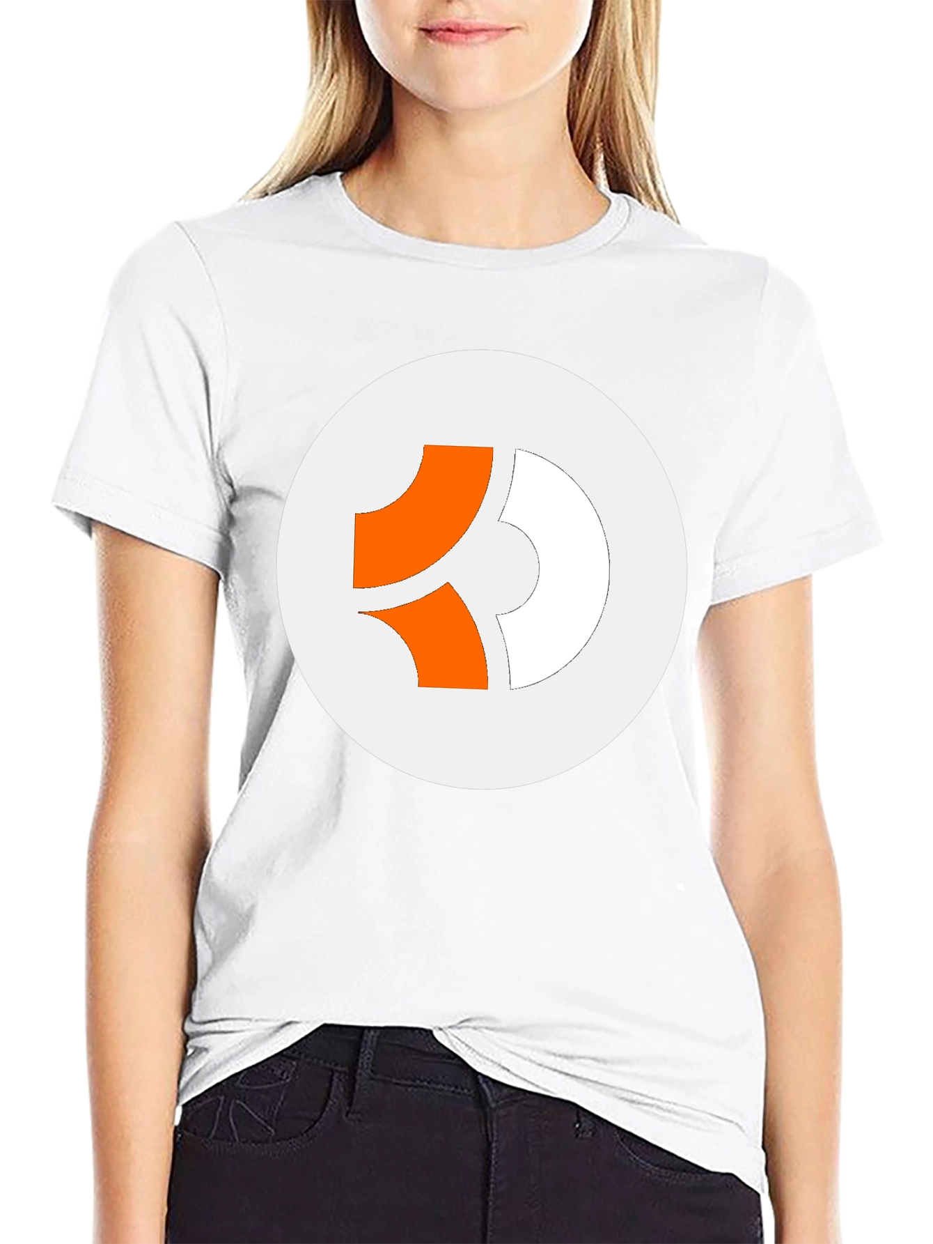 Modern Graphic Tee - Circle Logo - 9