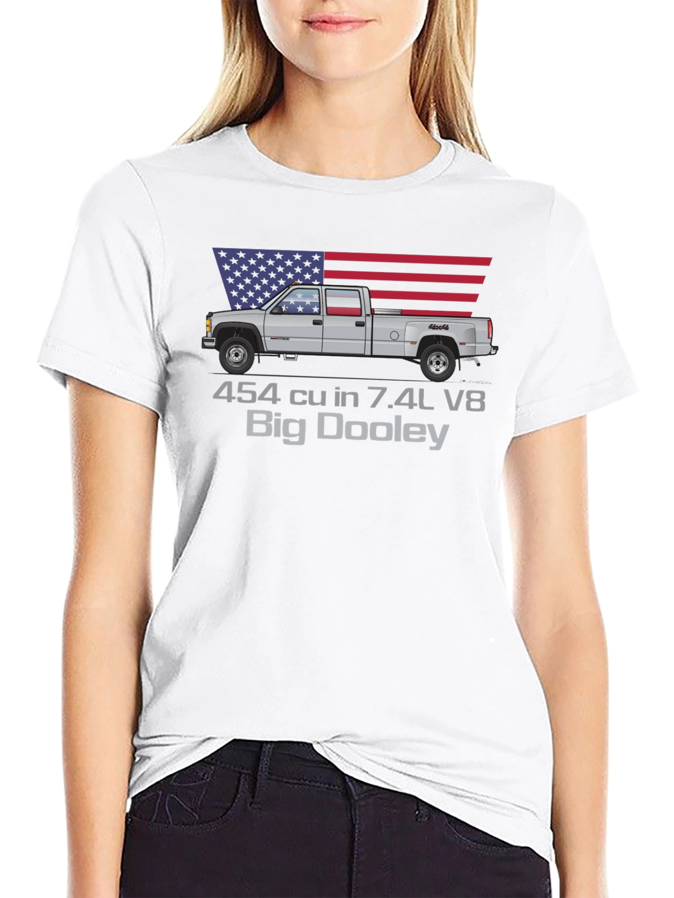 Big Dooley Truck Graphic Tee - Patriotic - 9