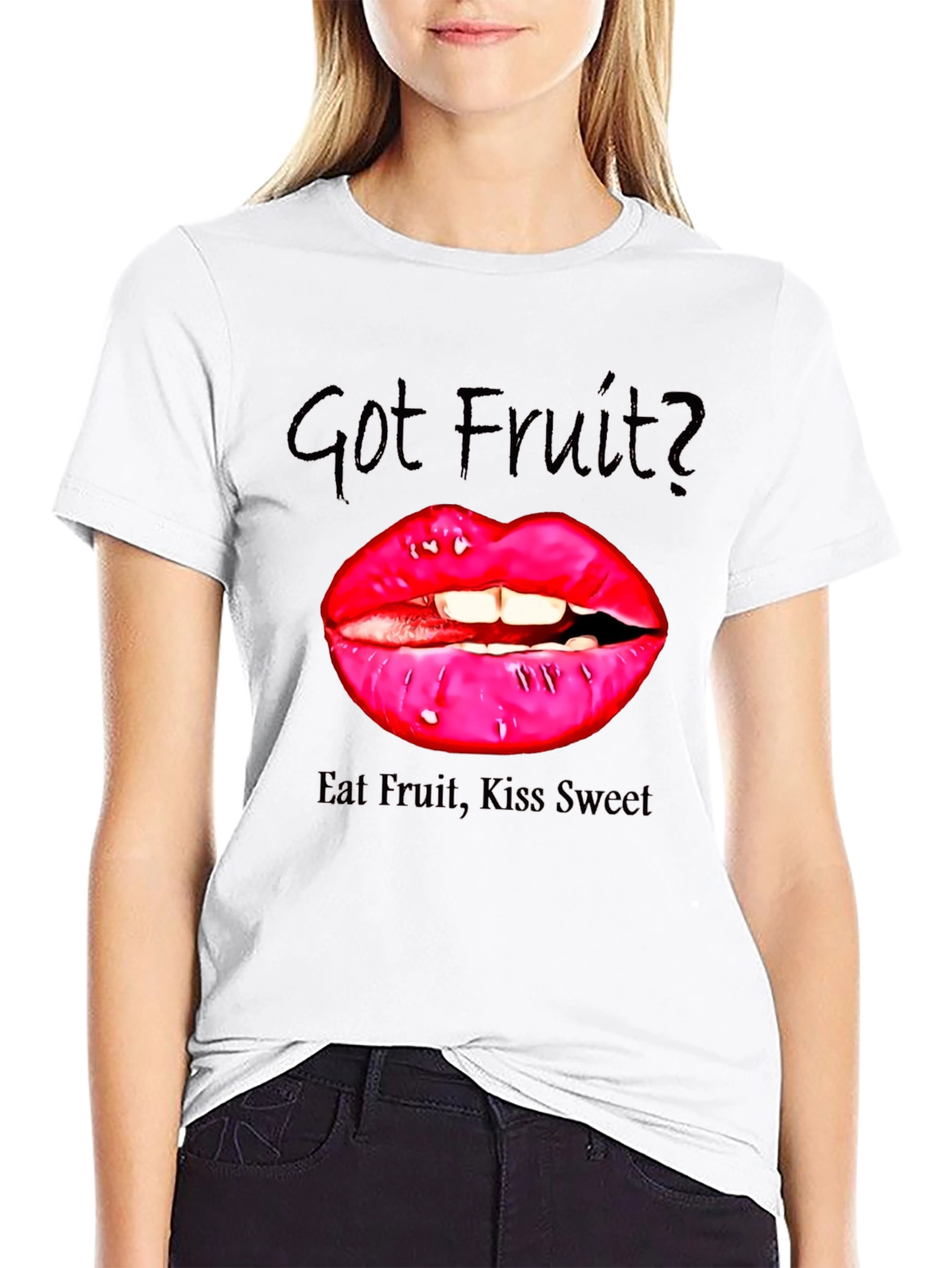 Black Got Fruit? Graphic Tee view 9