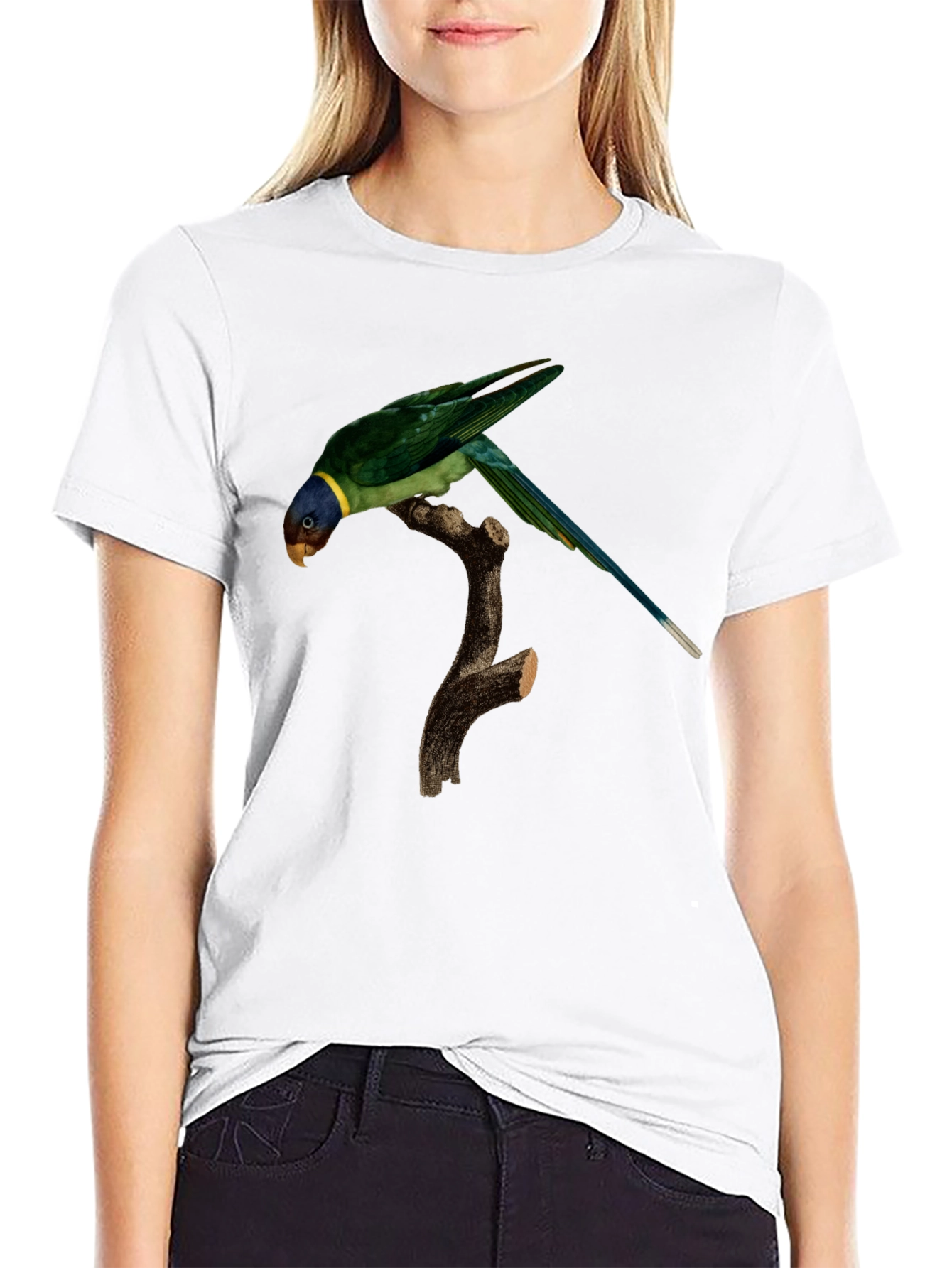 Parrot Graphic T-Shirt - Unique Bird Print - 9