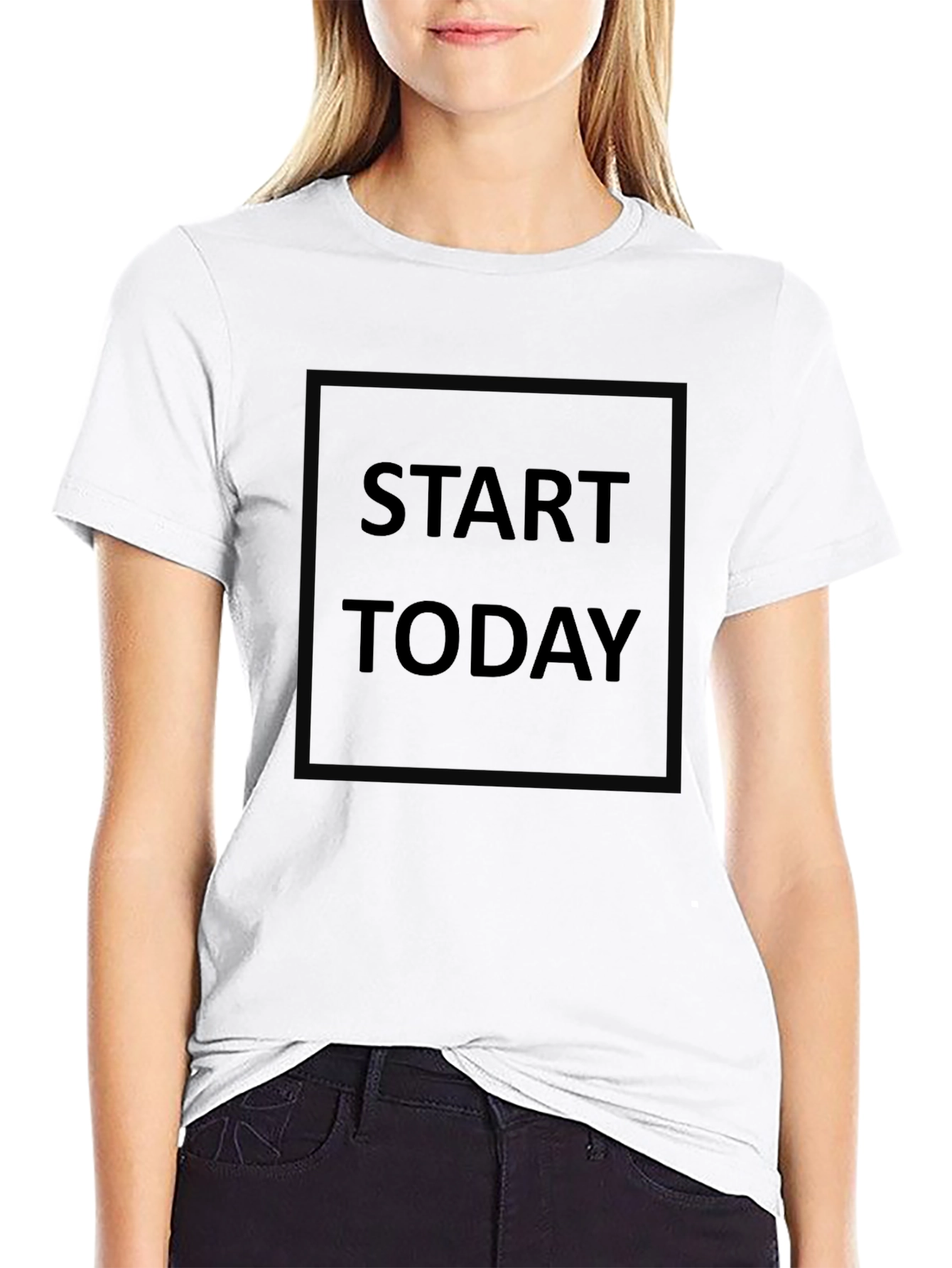 Black Start Today Black Graphic Tee view 9