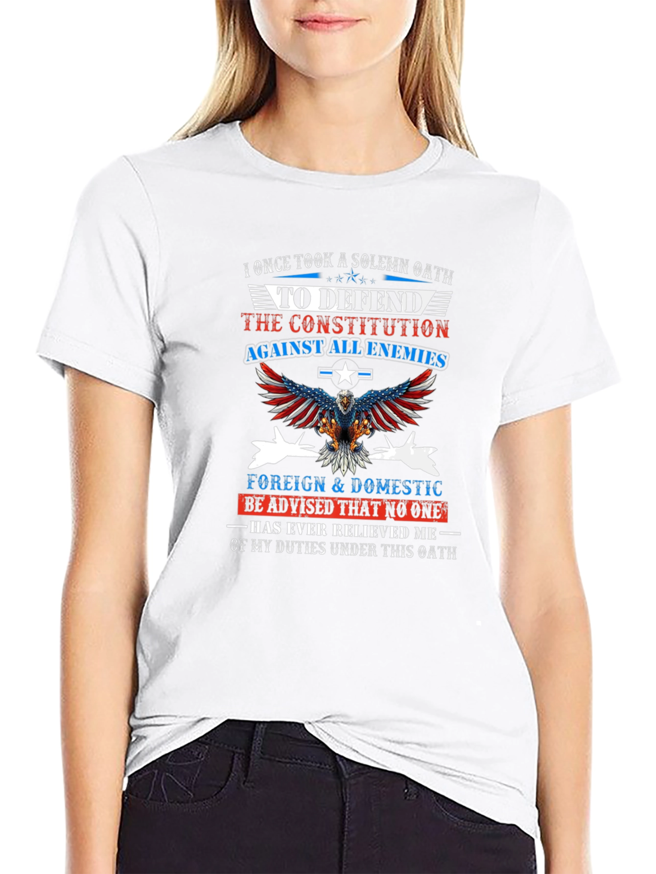 Oath to Defend Constitution Graphic Tee - 9