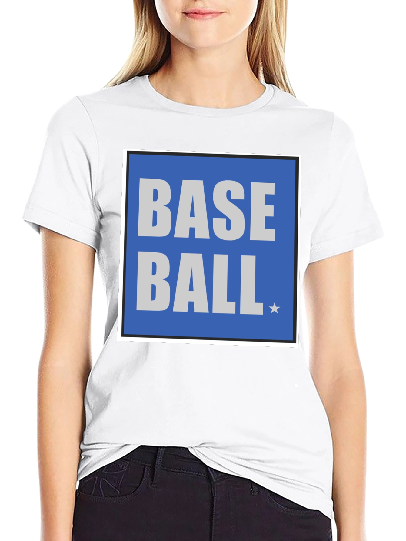 Black Baseball Graphic Tee - Classic Sports T-Shirt view 9