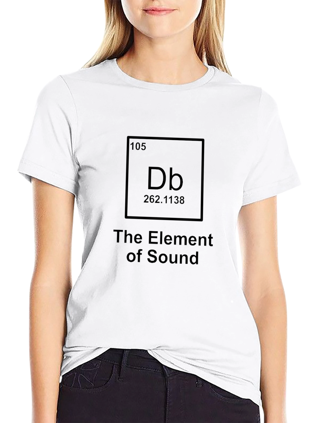 Black Dubnium Element of Sound T-Shirt - Science & Music Tee view 9