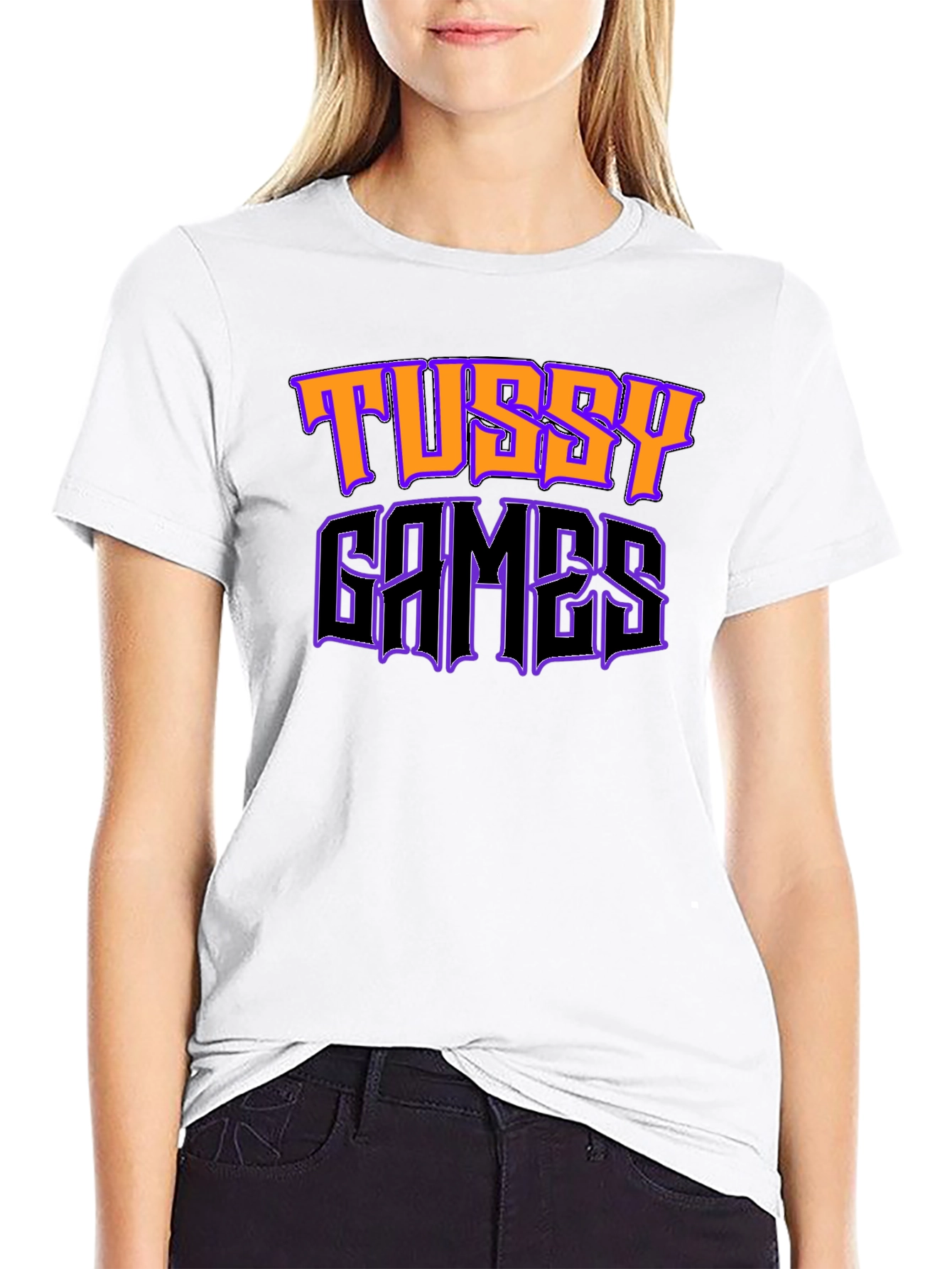 Black Tussy Games Graphic T-Shirt | Black view 9