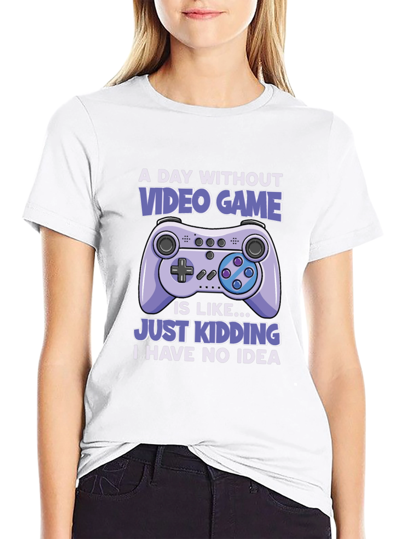 Black Funny Video Game T-Shirt - Gamer Humor Tee view 9