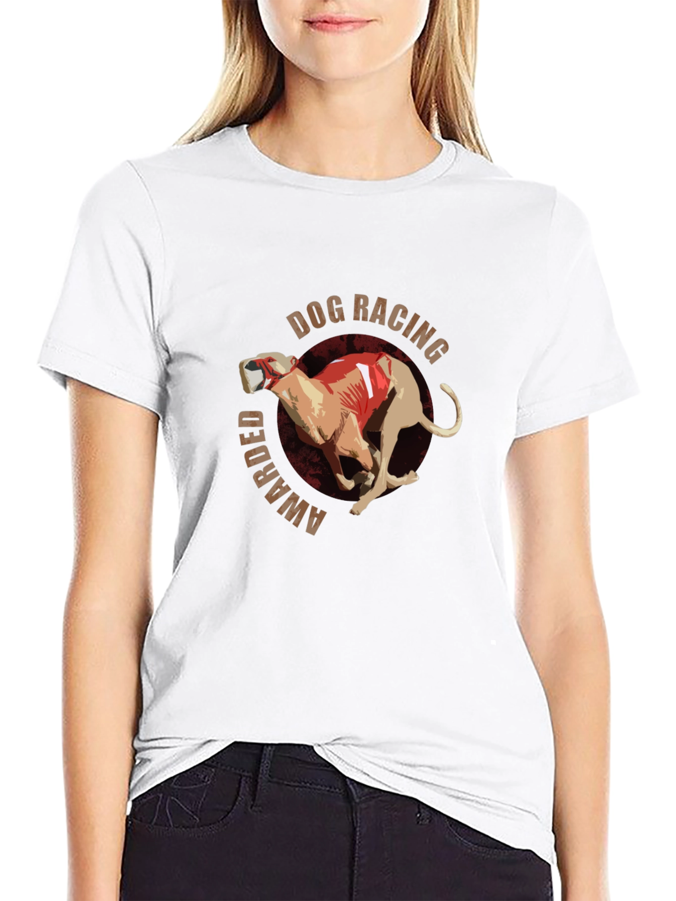 Black Dog Racing Awarded Black T-Shirt view 9