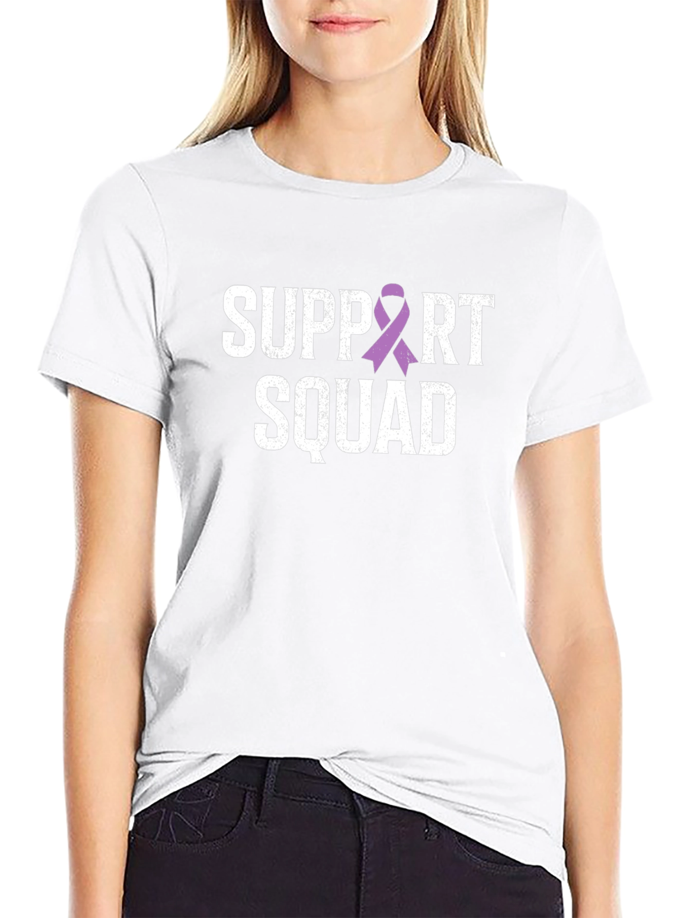 Support Squad T-Shirt - Awareness Ribbon Tee - 9