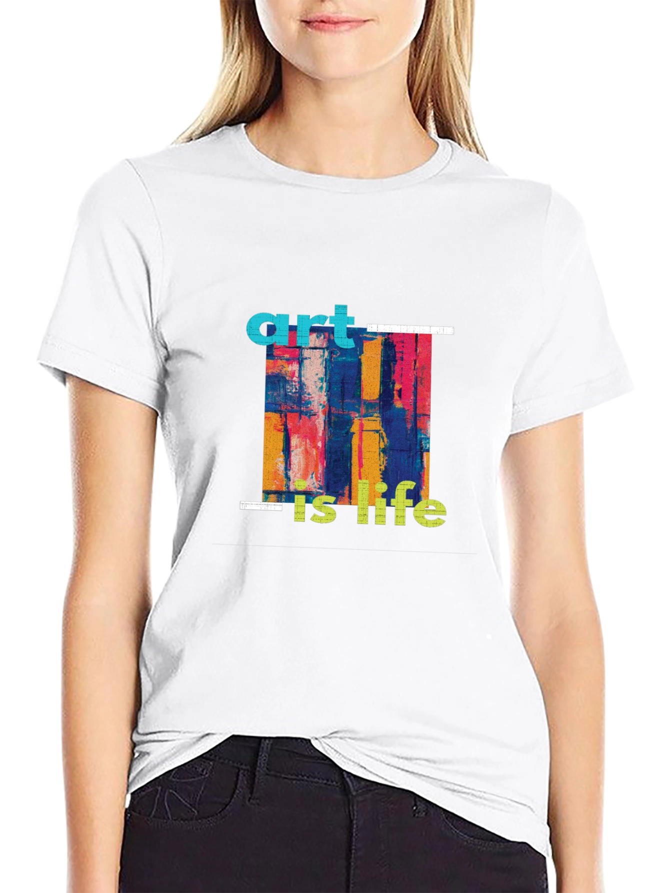 Black Art is Life Graphic Tee - Stylish Comfort view 9