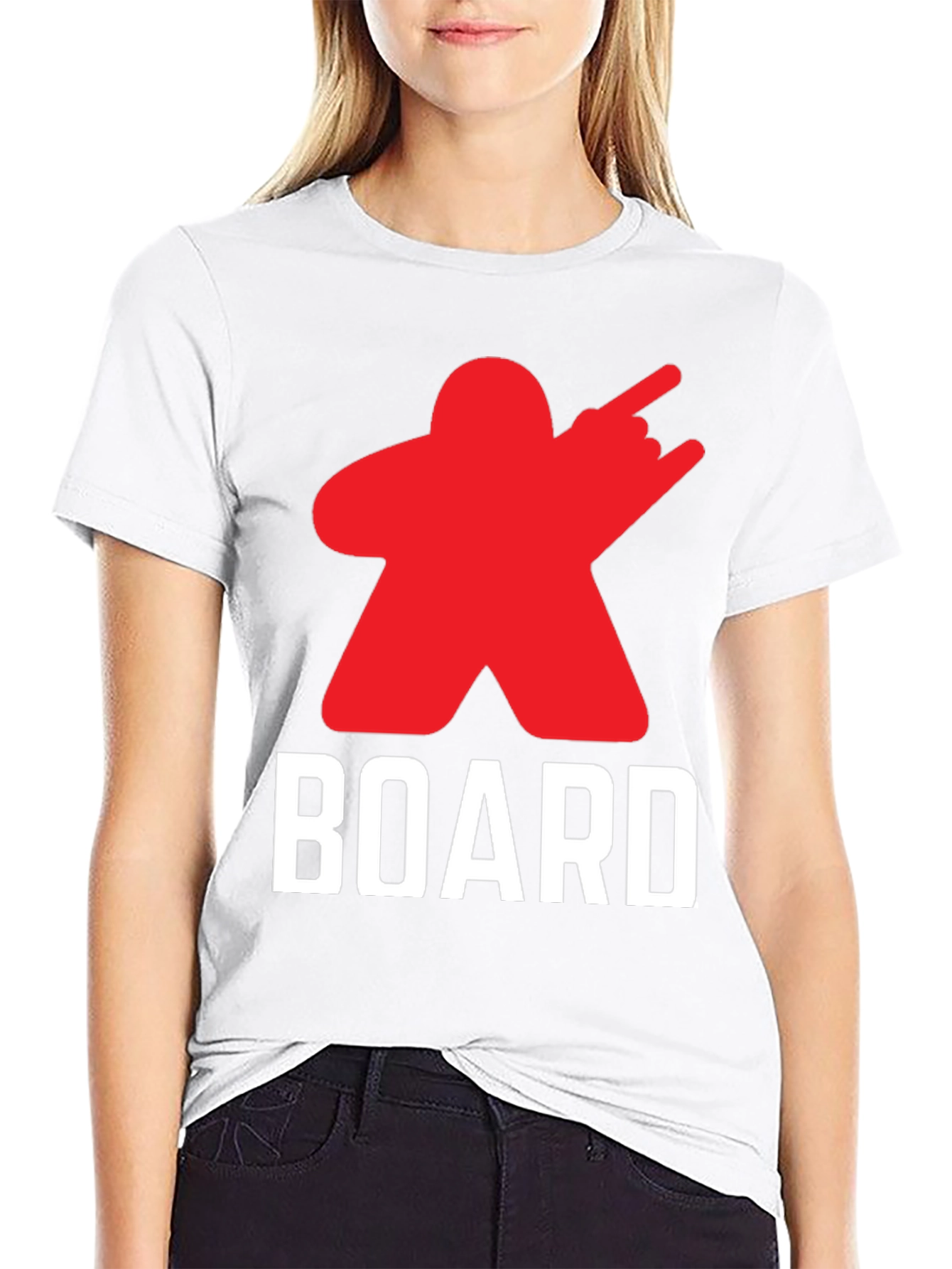 Black Board Game Geek T-Shirt - Rock On! view 9