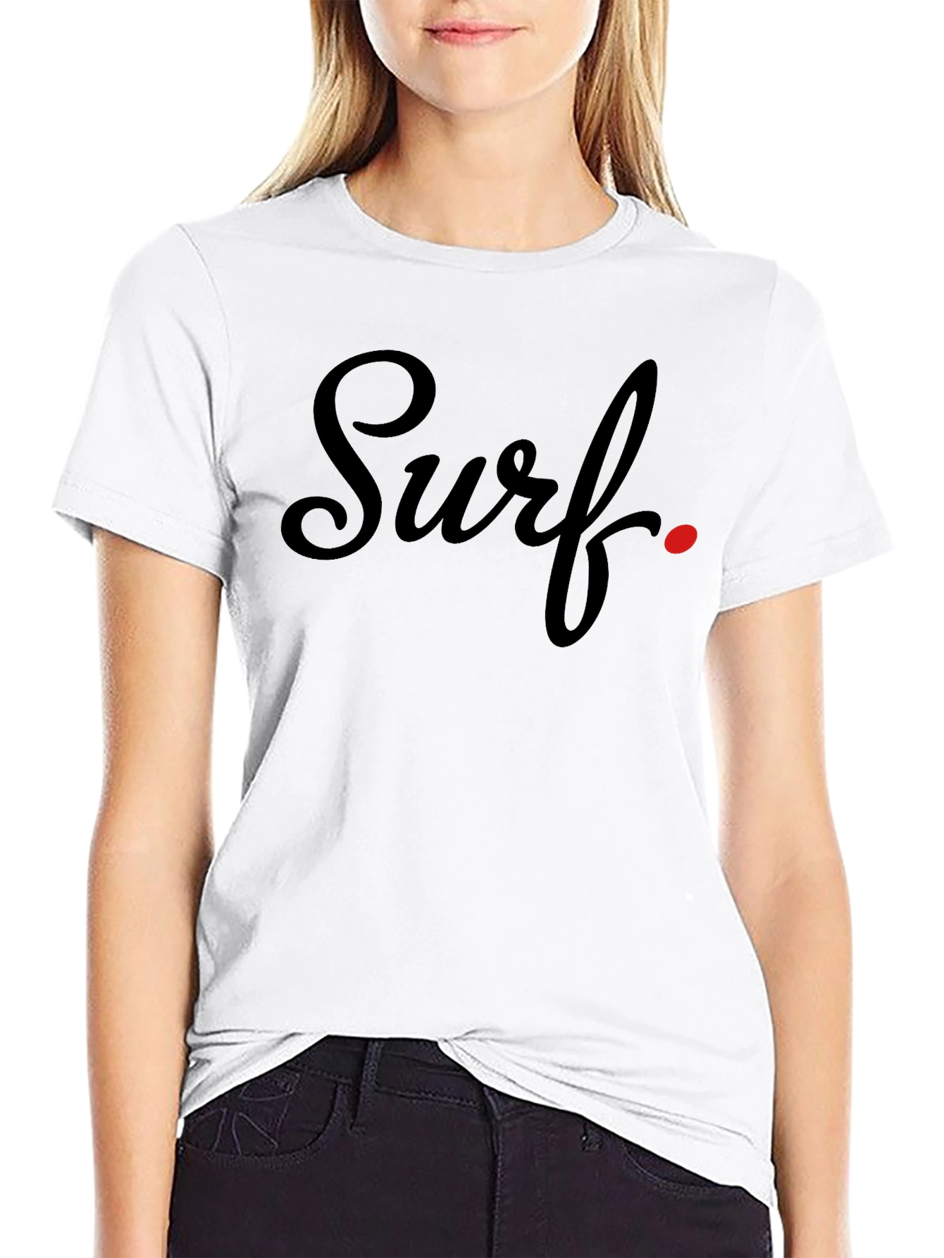 Black Surf Graphic Tee - Cool Casual Style view 9