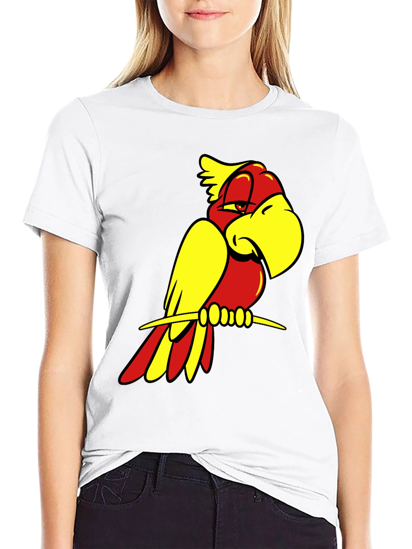 Cool Parrot Graphic Tee - 9