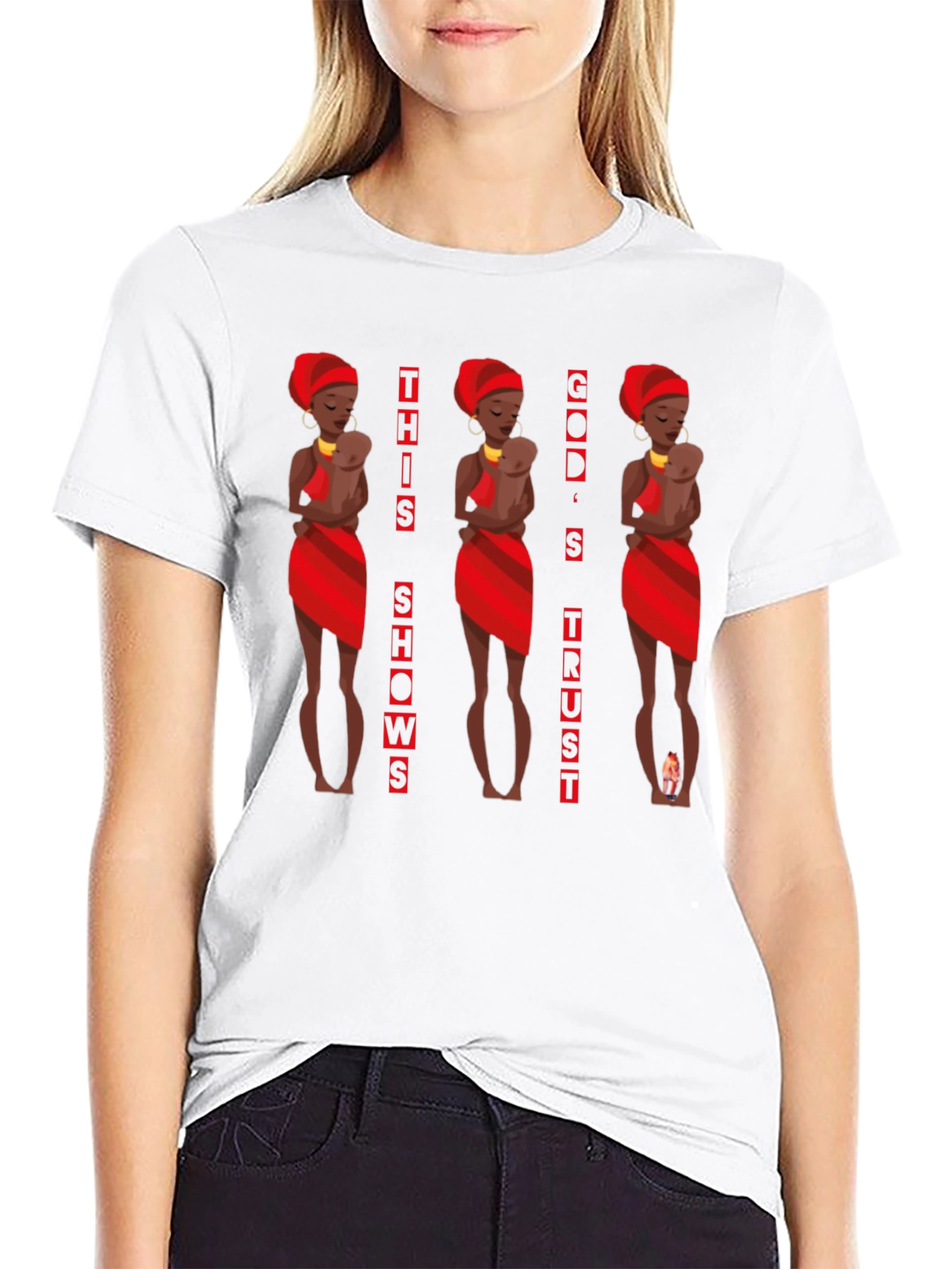 God's Trust Graphic T-Shirt - 9