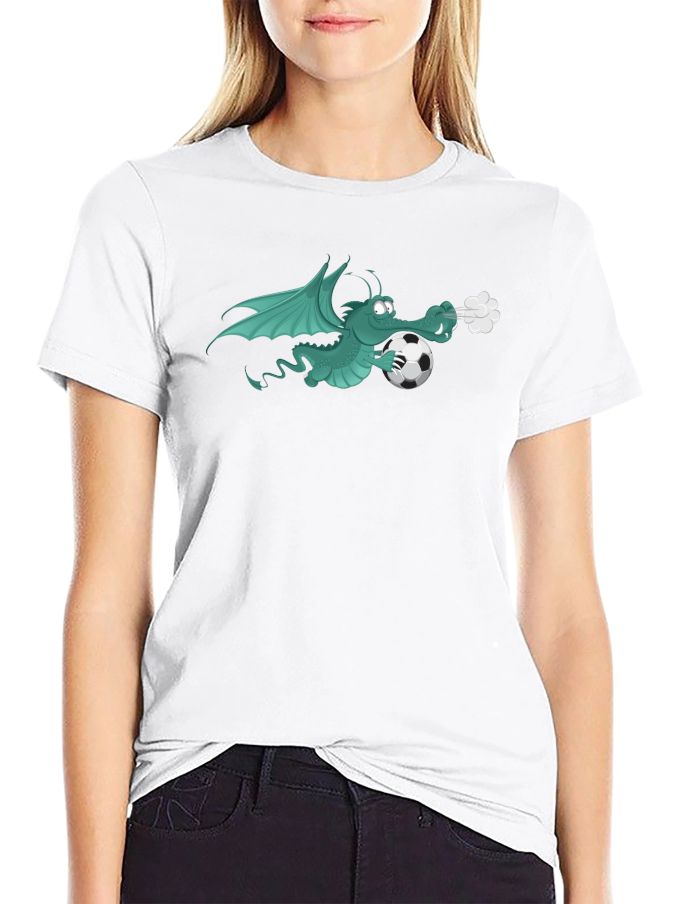 Black Dragon Soccer T-Shirt view 9