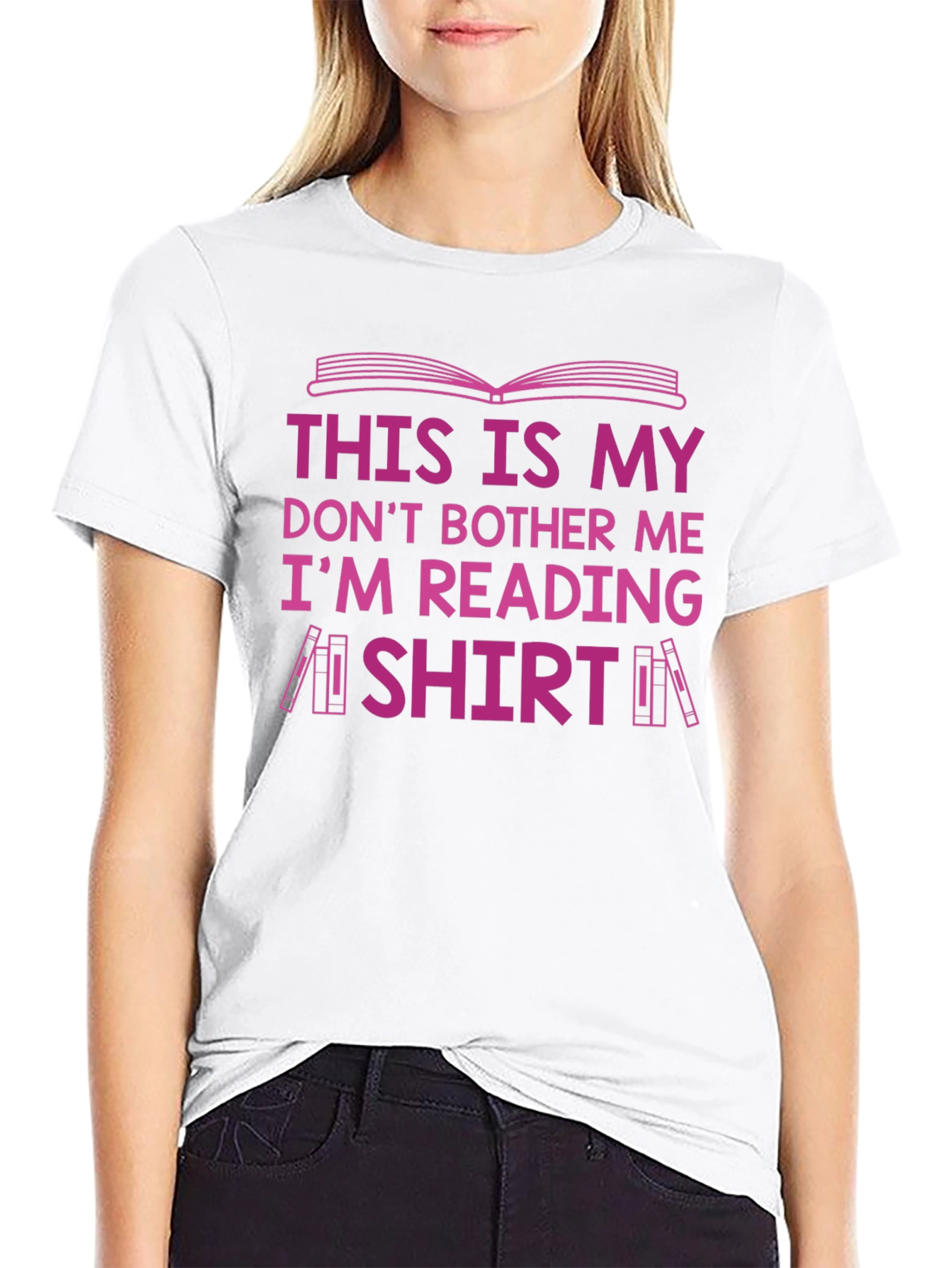 Black Don't Bother Me I'm Reading Shirt view 9