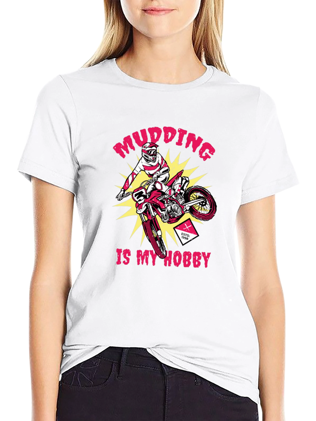 Mudding is My Hobby Graphic T-Shirt - 9