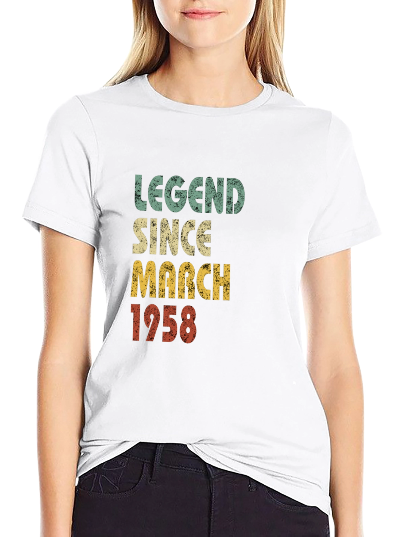 Black Legend Since March 1958 Graphic Tee view 9