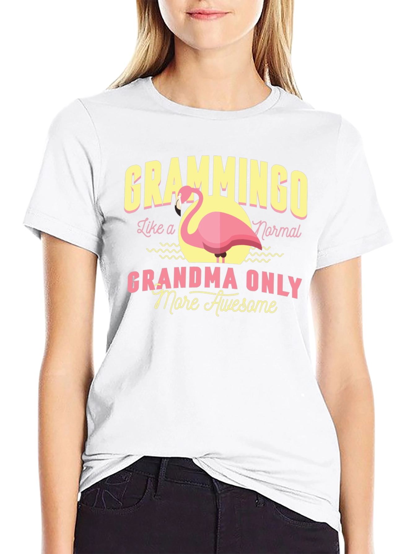 Black Grammingo Grandma T-Shirt view 9