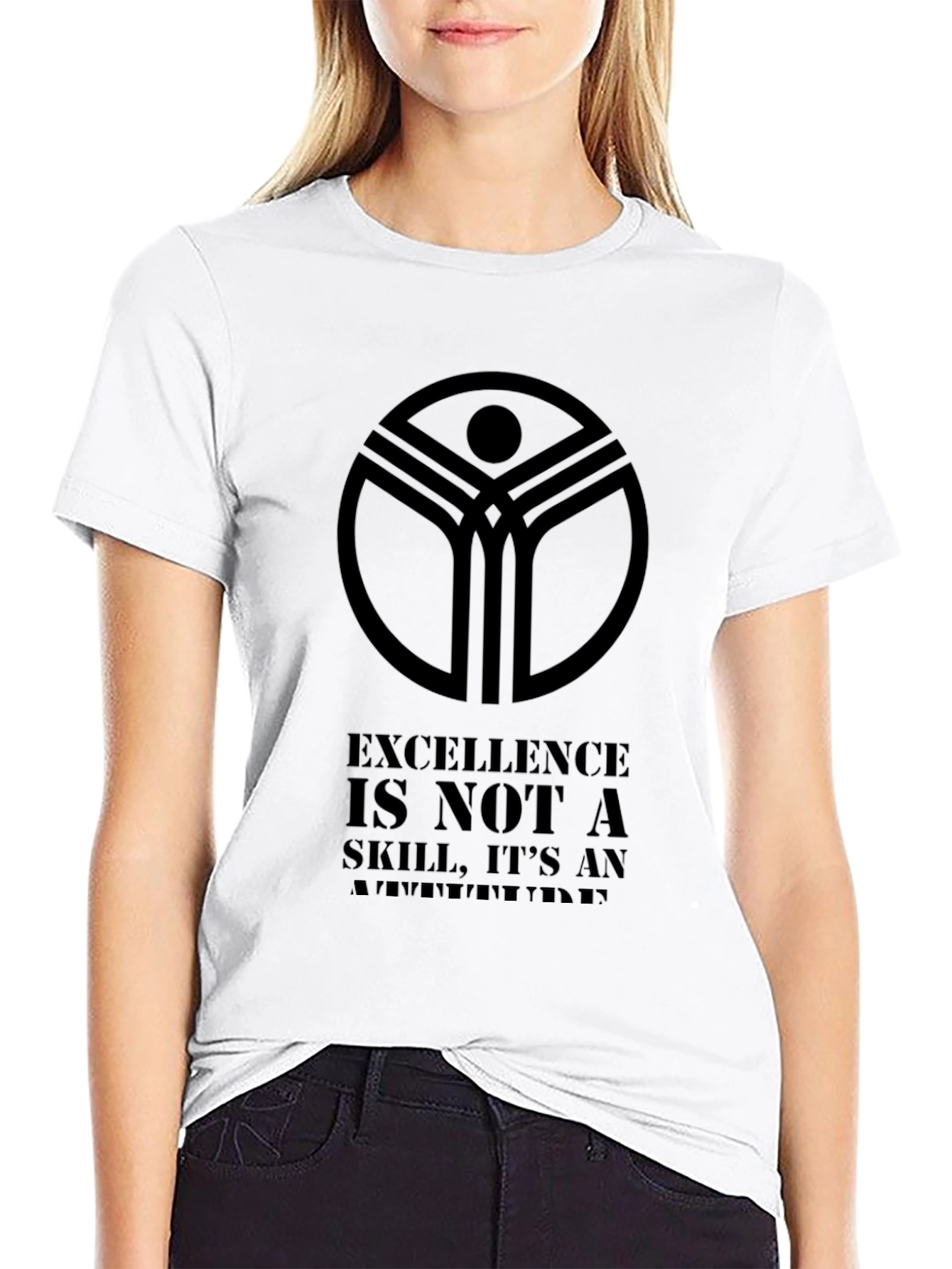 Black Excellence Philosophy Black T-Shirt view 9