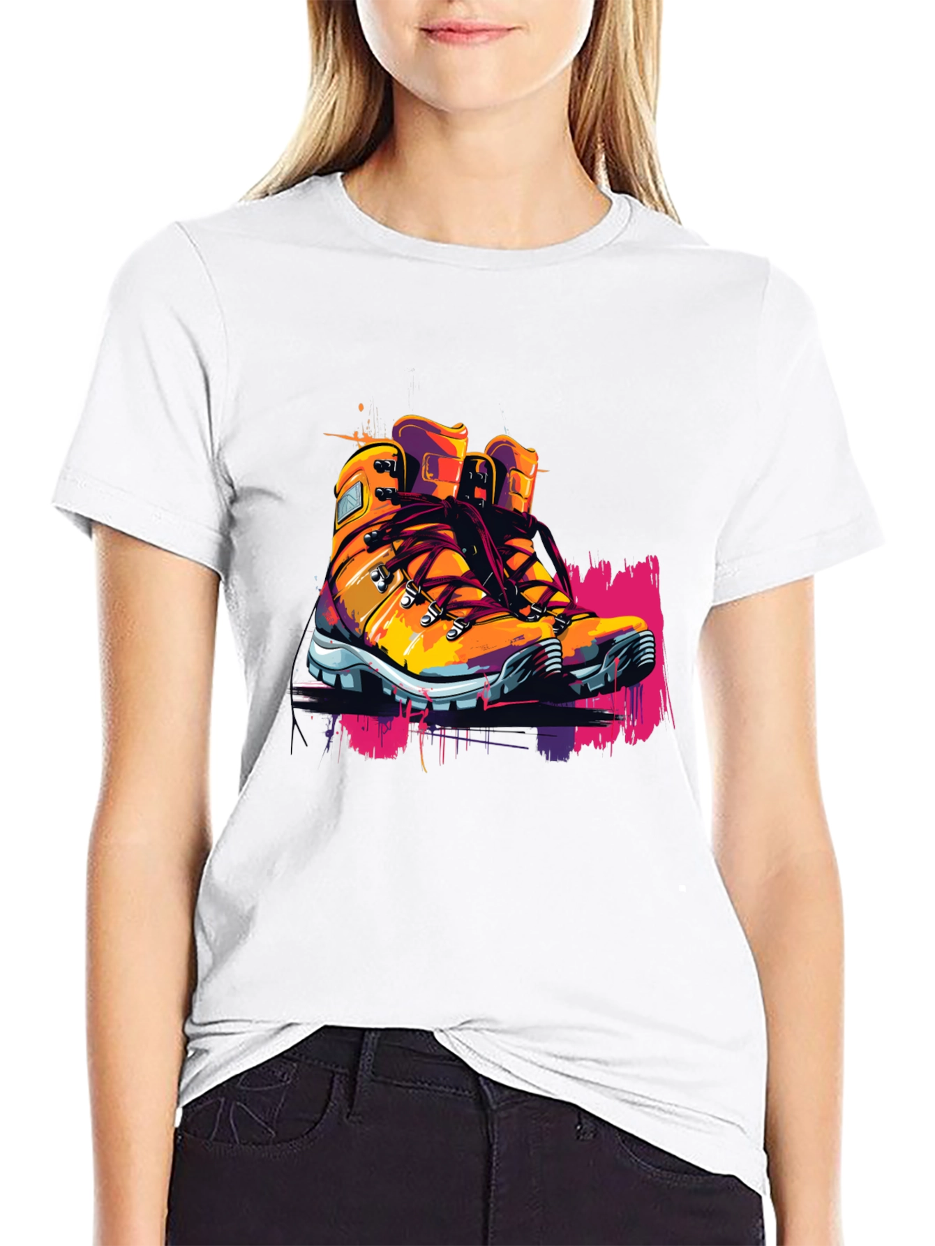 Hiking Boot Graphic Tee - Adventure Ready! - 9